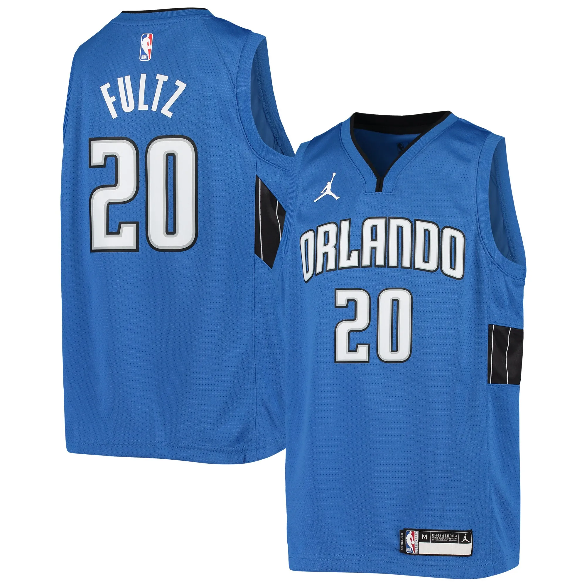 Markelle Fultz Orlando Magic Jordan Brand Youth 2020-21 Swingman Jersey - Statement Edition - Blue