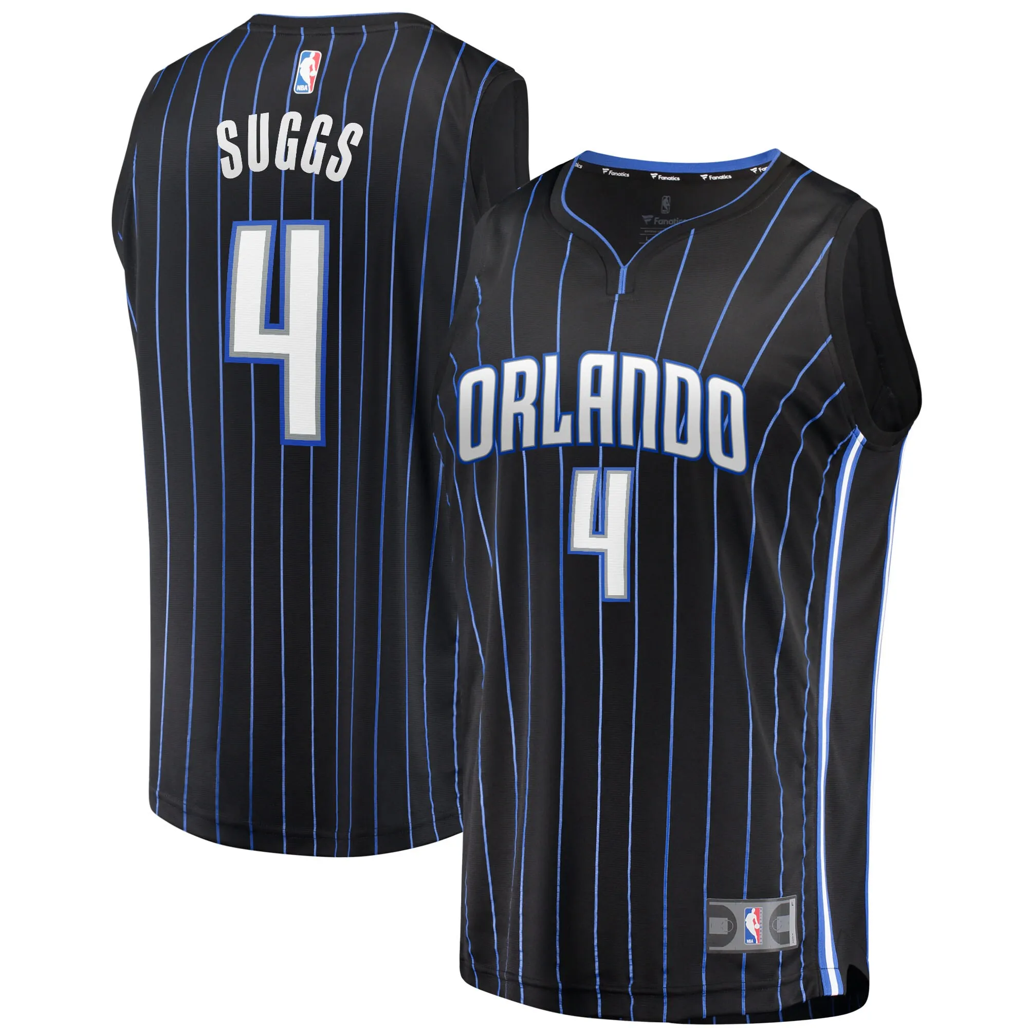 Jalen Suggs Orlando Magic Fanatics Youth 2021-22 Fast Break Replica Jersey - Icon Edition - Black