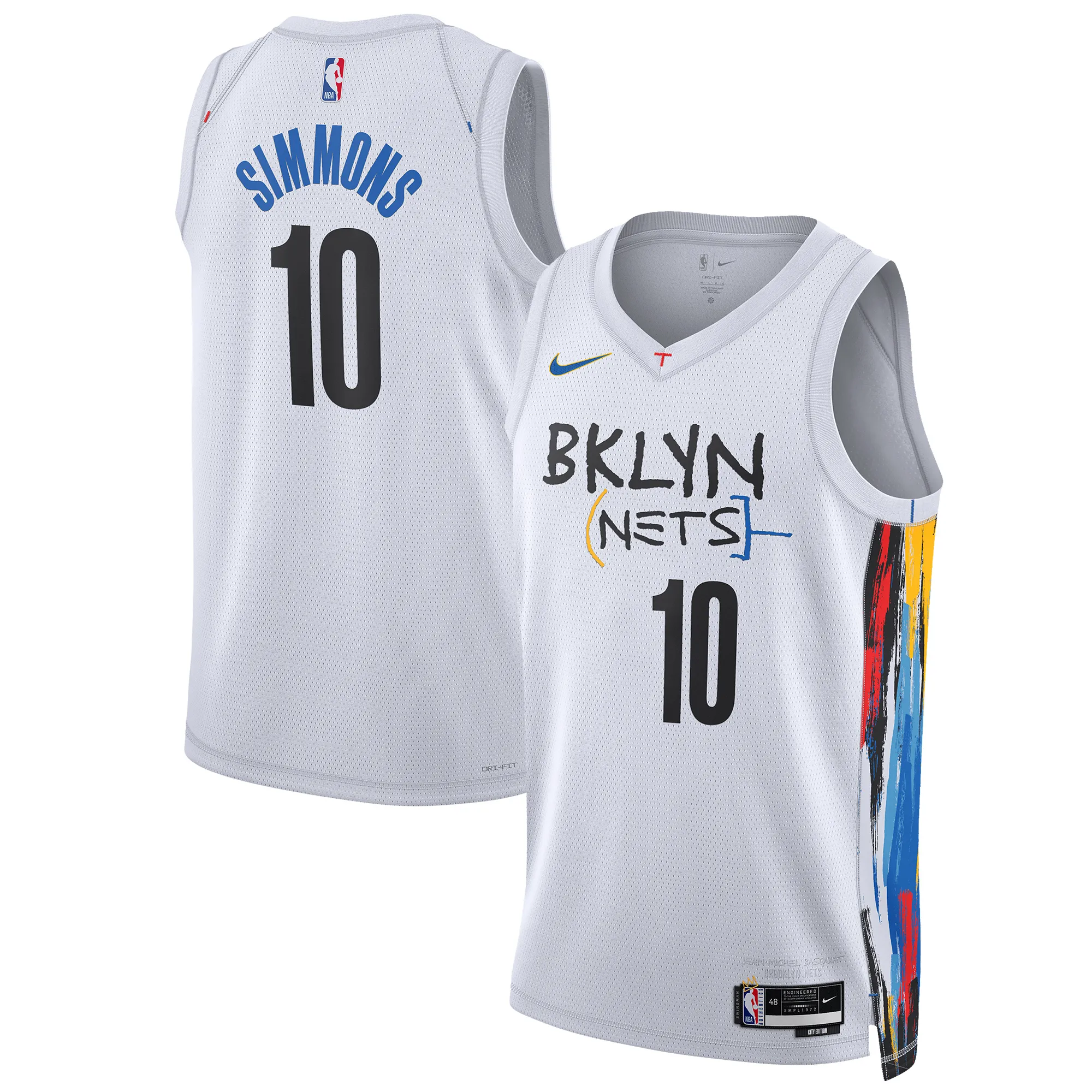 Ben Simmons Brooklyn Nets Nike Unisex 2022-23 Swingman Jersey - City Edition - White