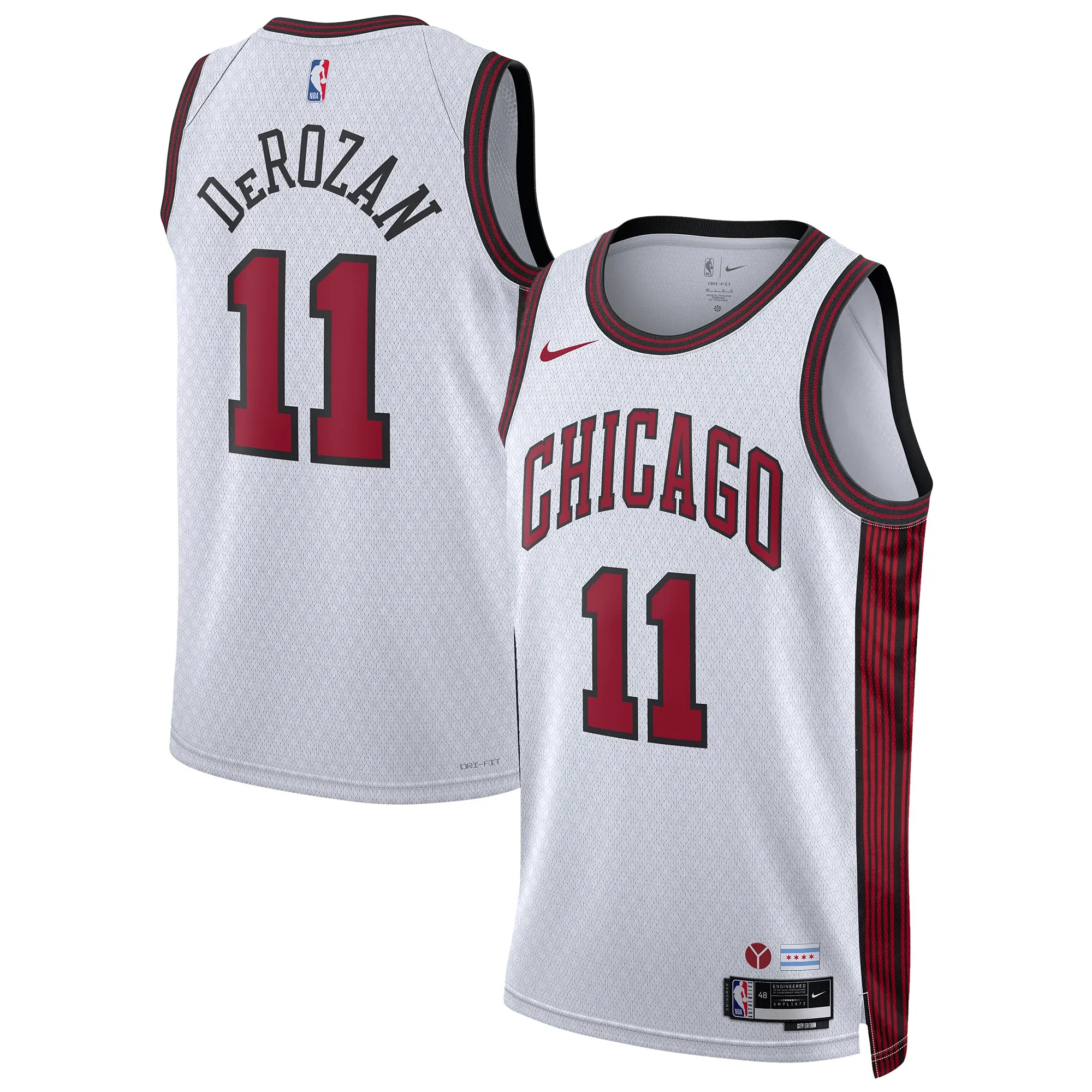 DeMar DeRozan Chicago Bulls Nike Unisex 2022-23 Swingman Jersey - City Edition - White
