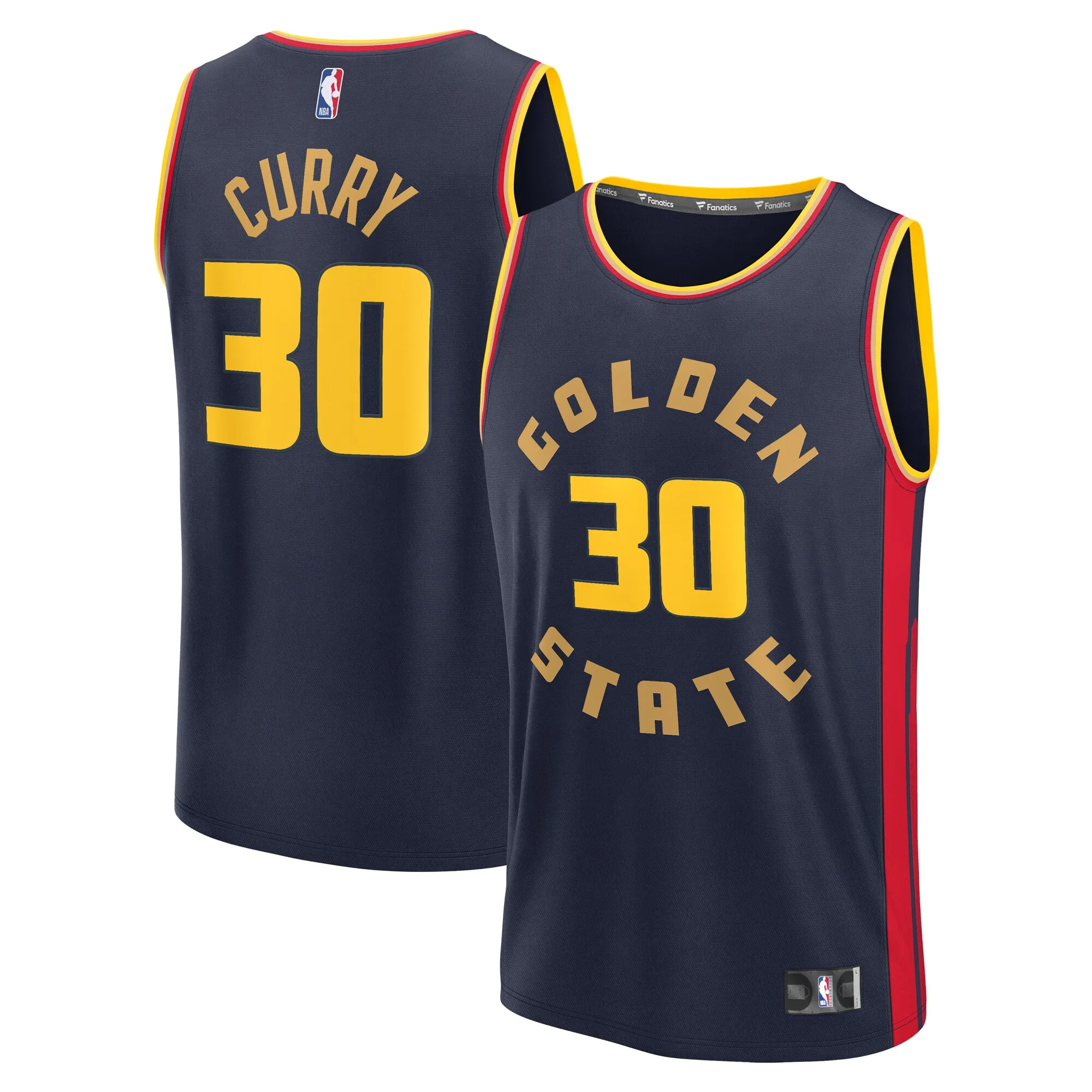 Stephen Curry Golden State Warriors Fanatics 2024-25 Fast Break Player Jersey - City Edition - Navy