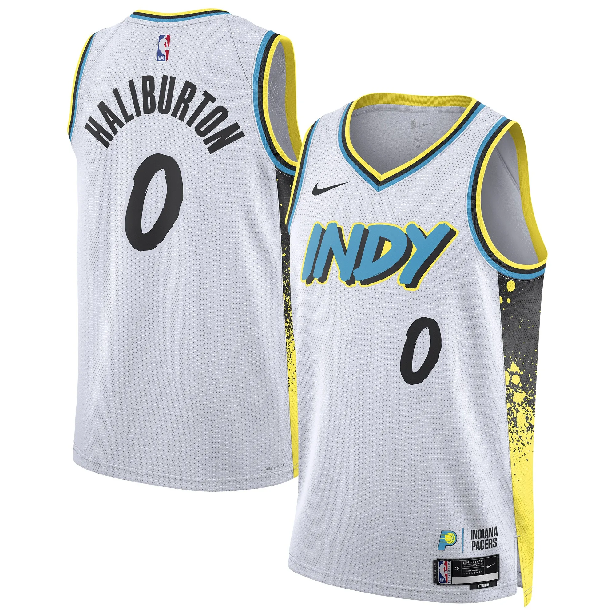 Tyrese Haliburton Indiana Pacers Nike Unisex 2024-25 Swingman Player Jersey - City Edition - White