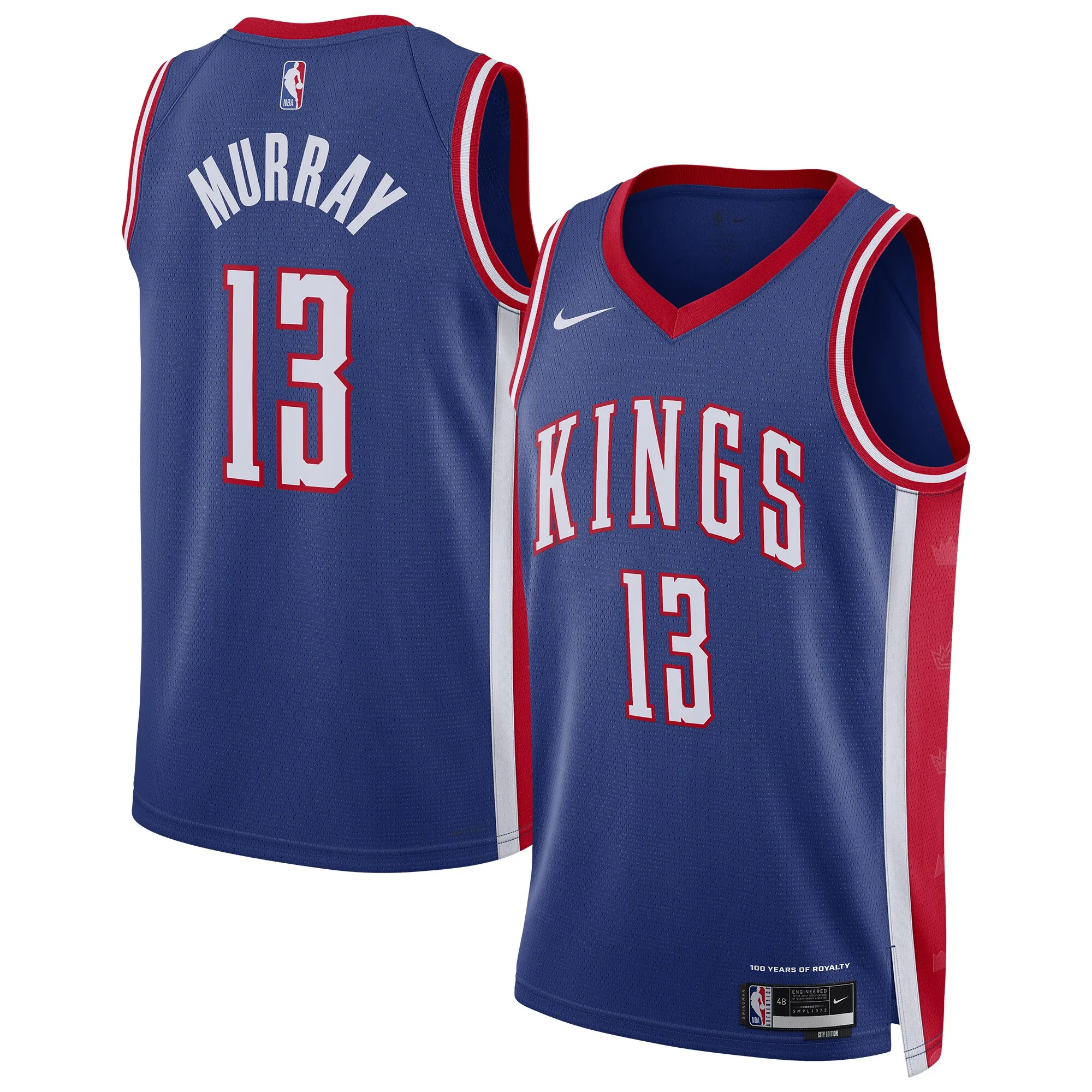 Keegan Murray Sacramento Kings Nike Unisex 2024-25 Swingman Player Jersey - City Edition - Blue
