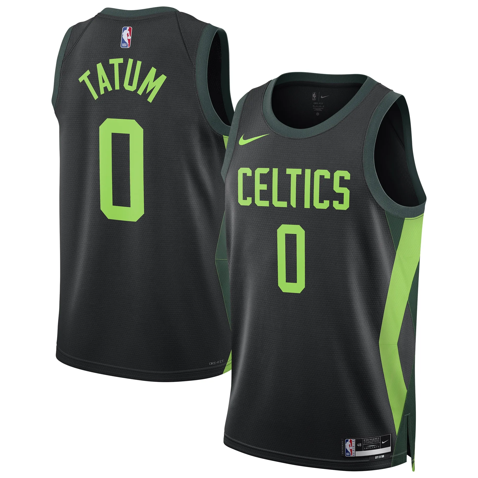 Jayson Tatum Boston Celtics Nike Unisex 2024-25 Swingman Player Jersey - City Edition - Black