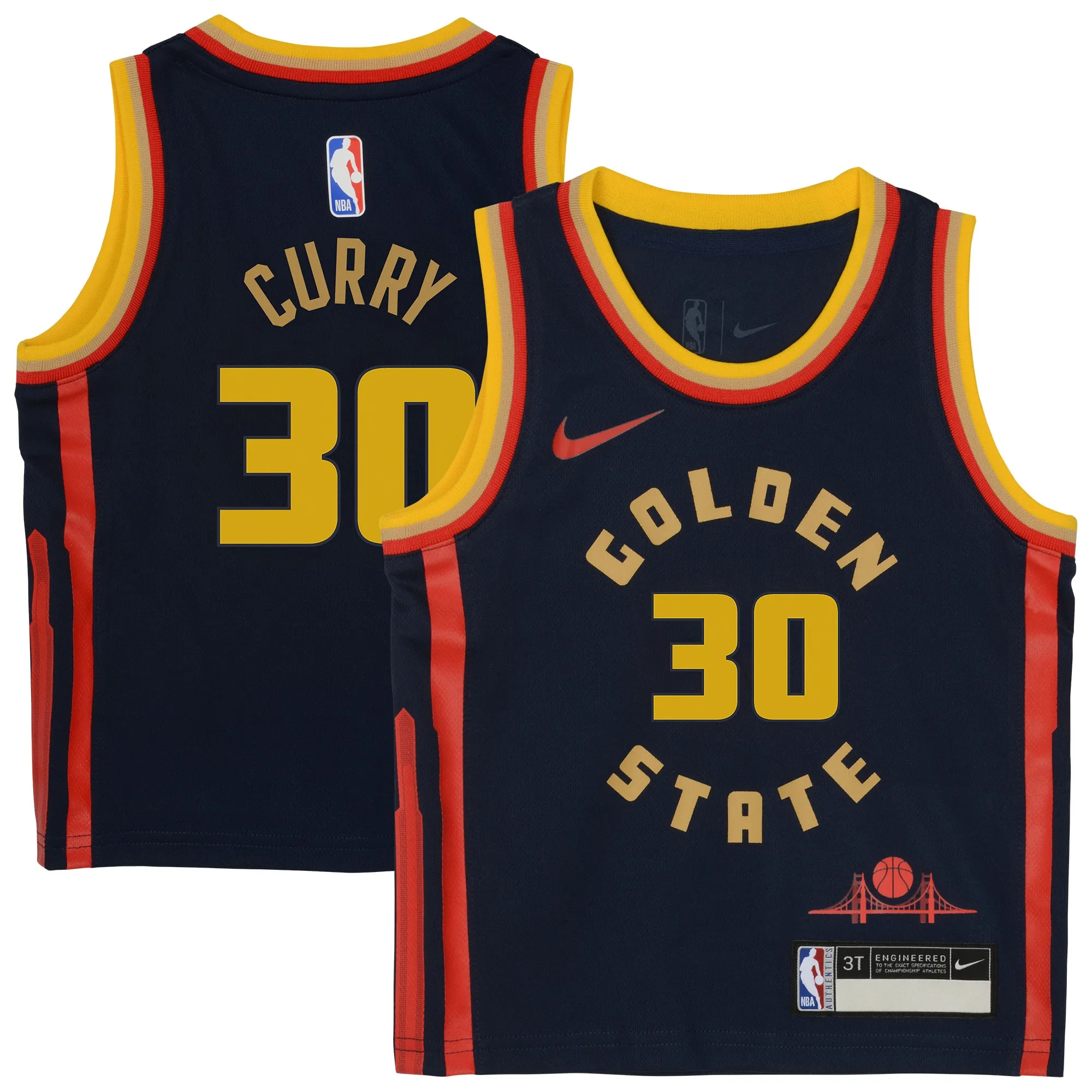 Stephen Curry Golden State Warriors Nike Infant 2024-25 Swingman Player Jersey - City Edition - Navy