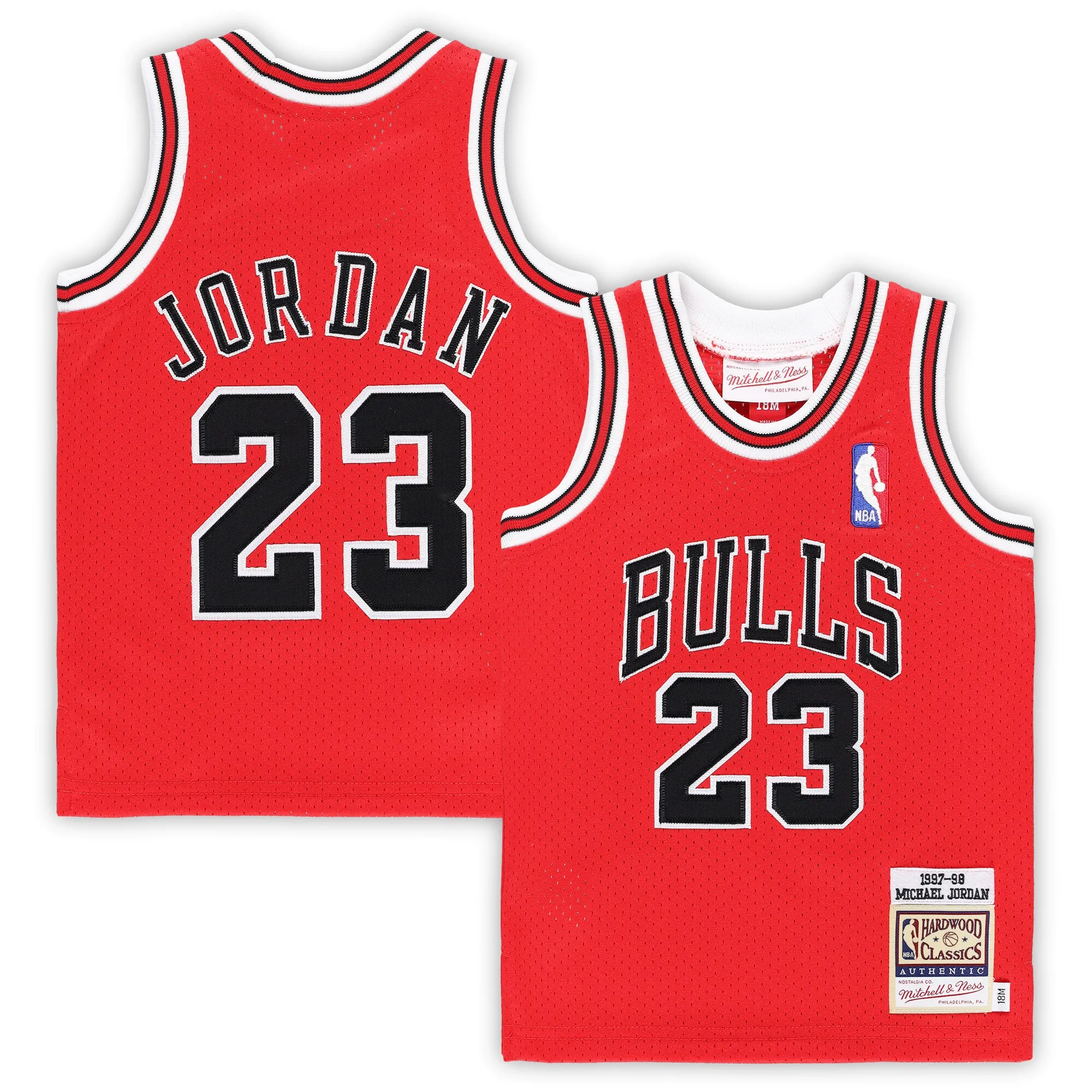 Michael Jordan Chicago Bulls Mitchell & Ness Infant 1985-86 Hardwood Classics Authentic Jersey - Red