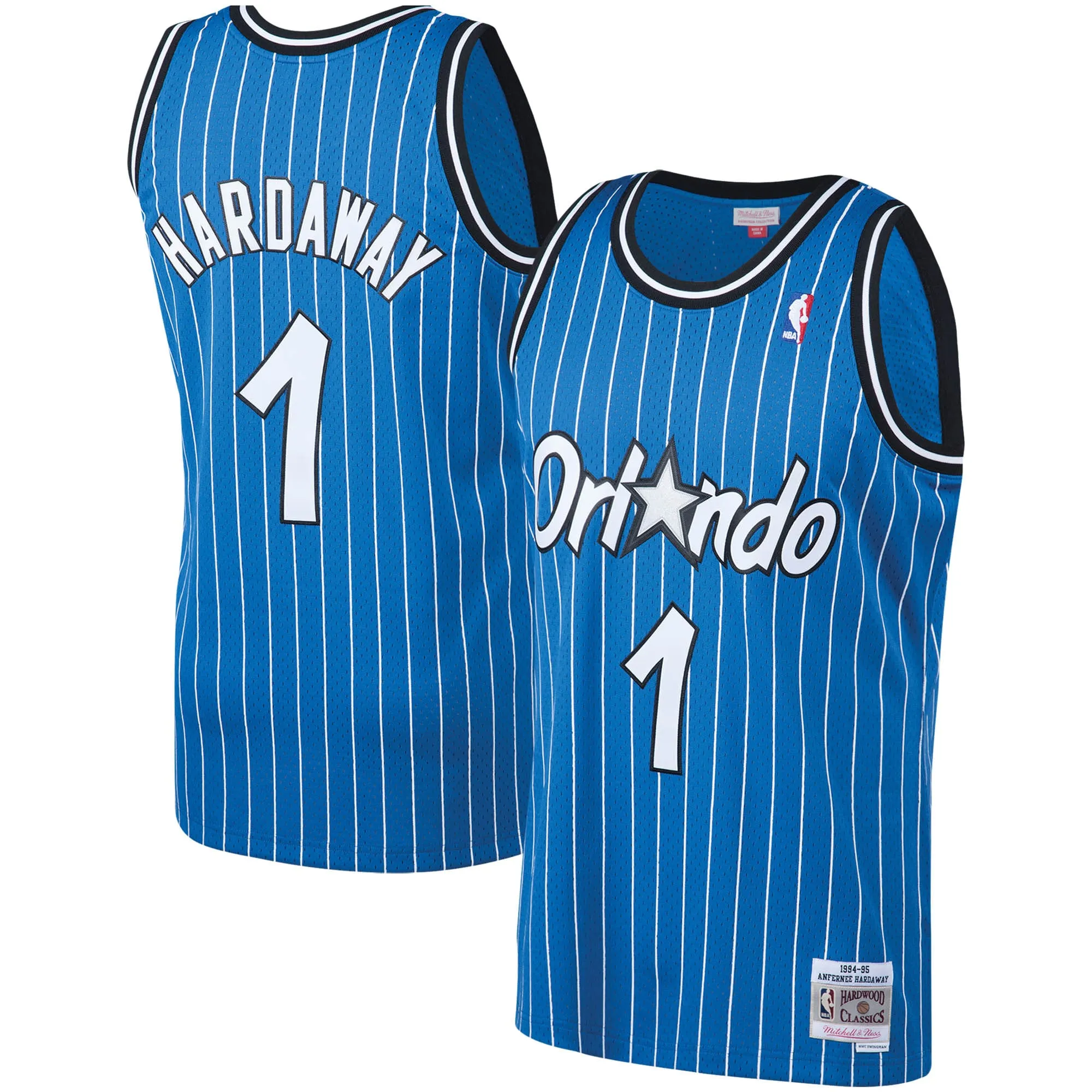 Penny Hardaway Orlando Magic Mitchell & Ness 1994-95 Big & Tall Hardwood Classics Swingman Jersey - Blue