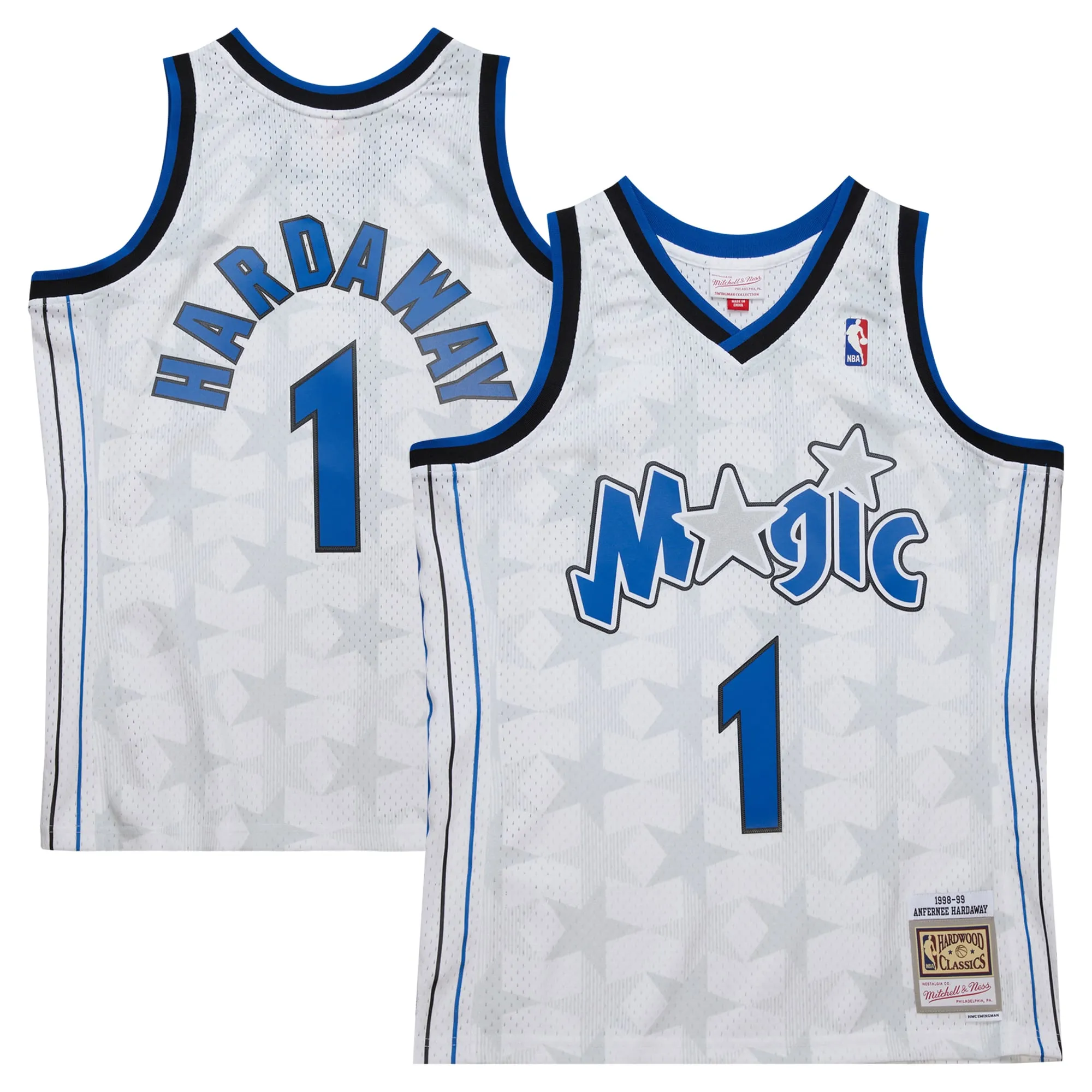 Penny Hardaway Orlando Magic Mitchell & Ness 1998-99 Hardwood Classics Swingman Jersey - White