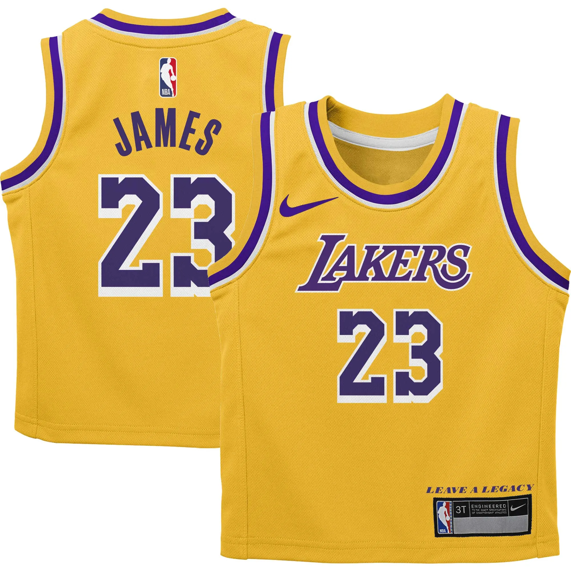 LeBron James Los Angeles Lakers Nike Infant Swingman Player Jersey - Icon Edition - Gold