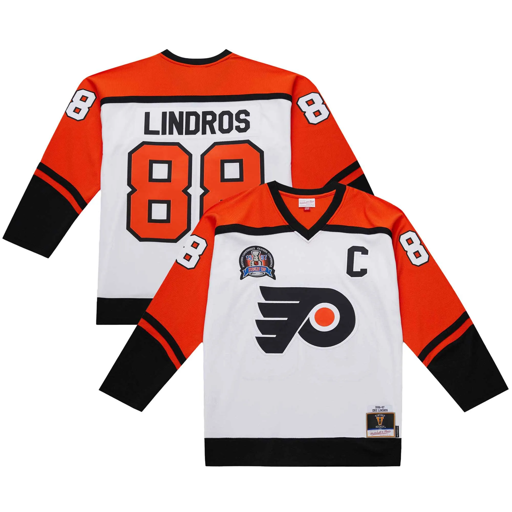 Eric Lindros Philadelphia Flyers 1996-97 Power Play Jersey - White