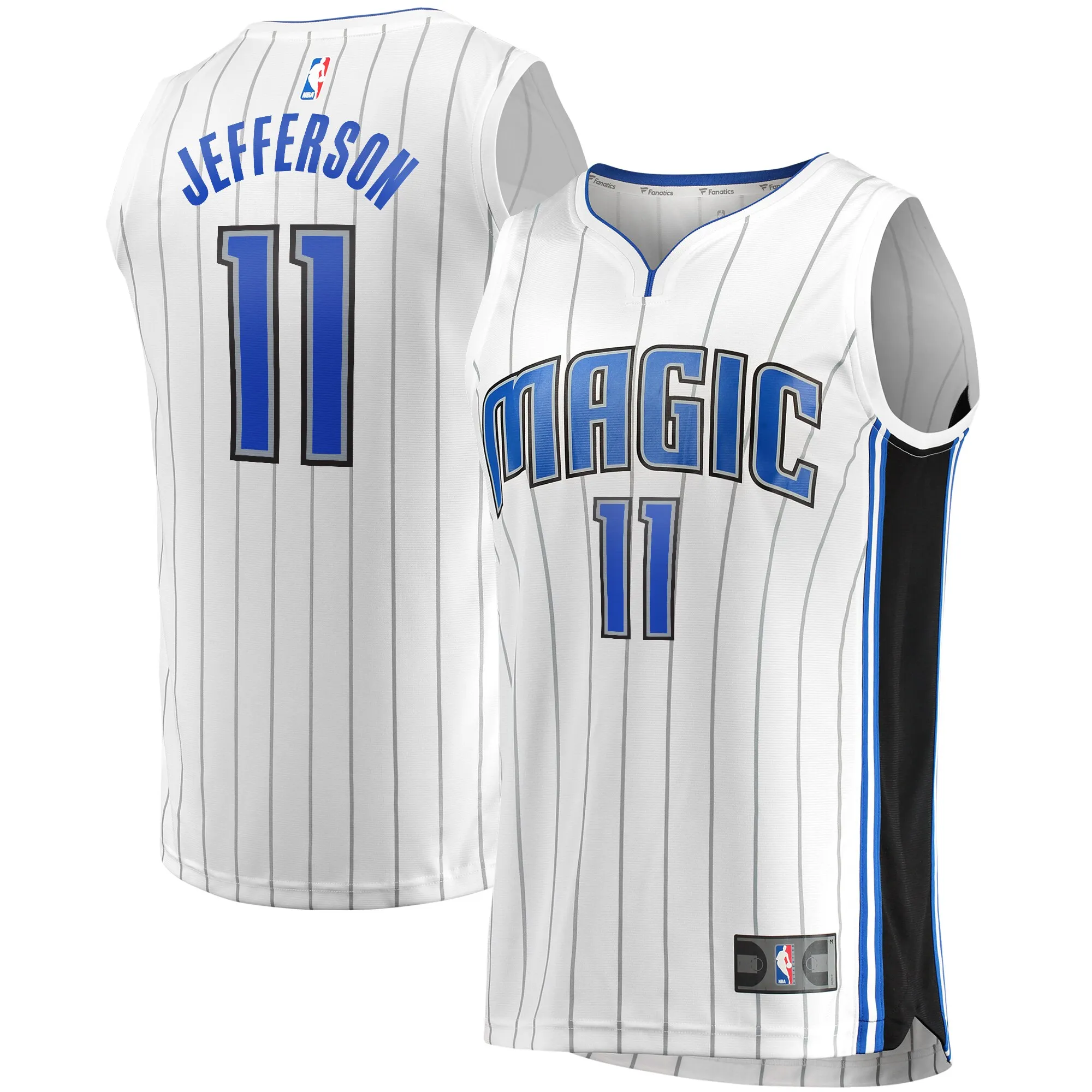 Amile Jefferson Orlando Magic Fanatics Fast Break Replica Player Team Jersey - Association Edition - White