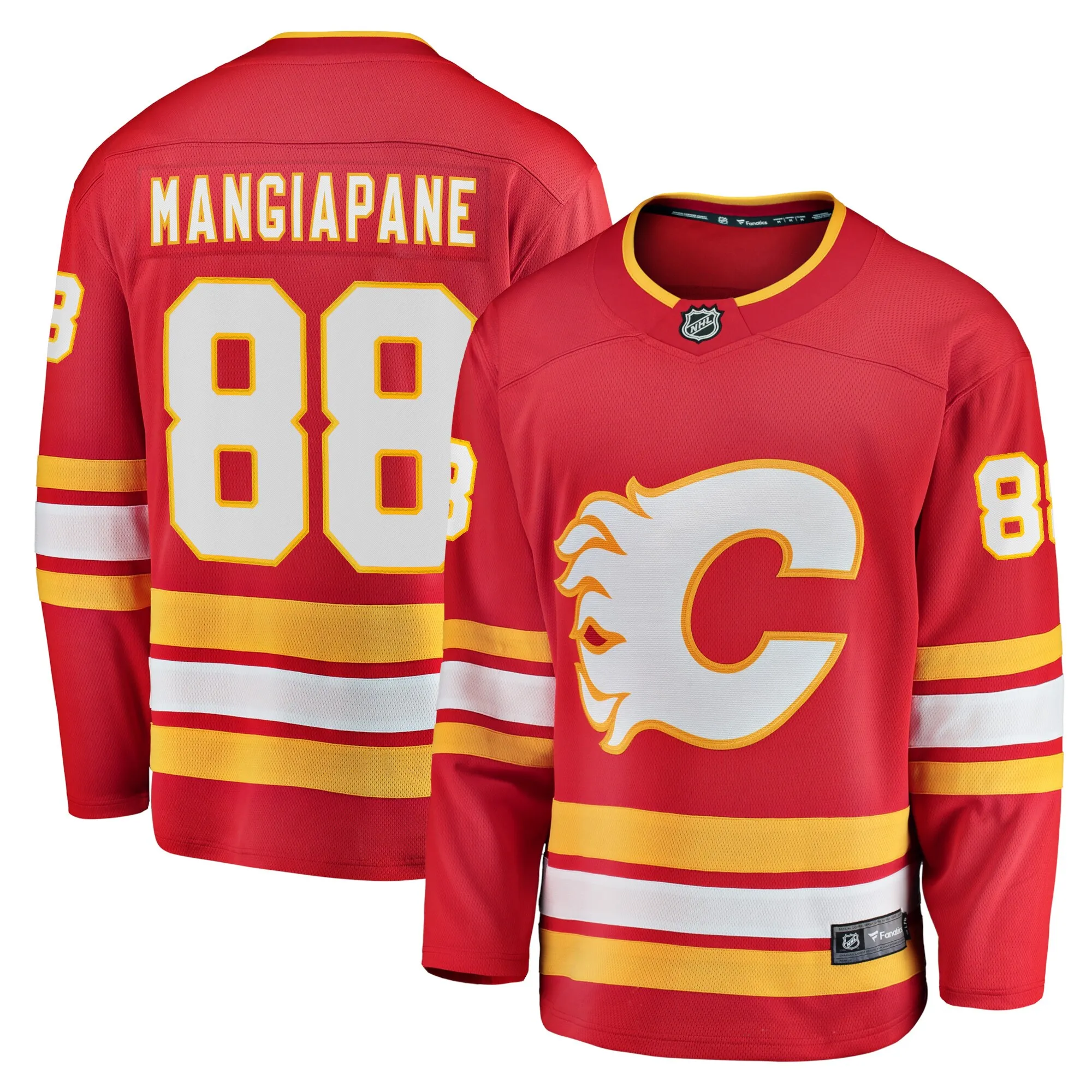 Andrew Mangiapane Calgary Flames Fanatics Home Breakaway Player Jersey - Red