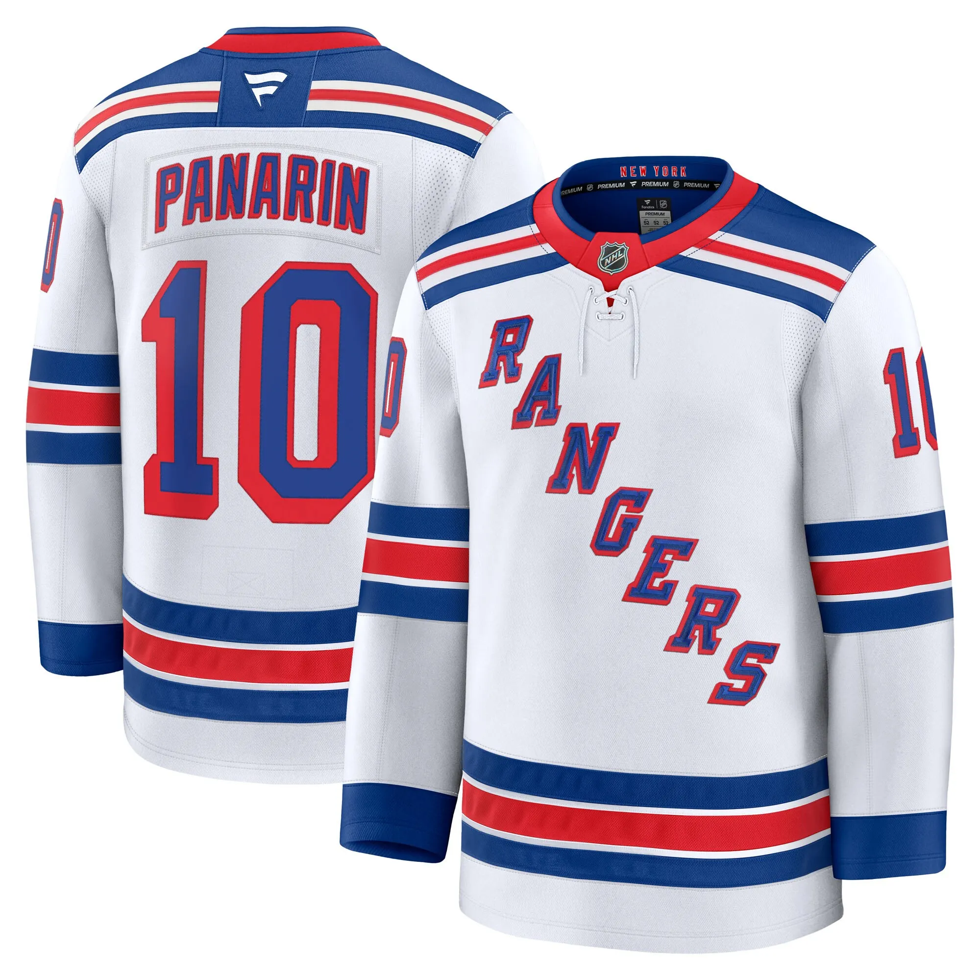 Artemi Panarin New York Rangers Fanatics Away Premium Jersey - White