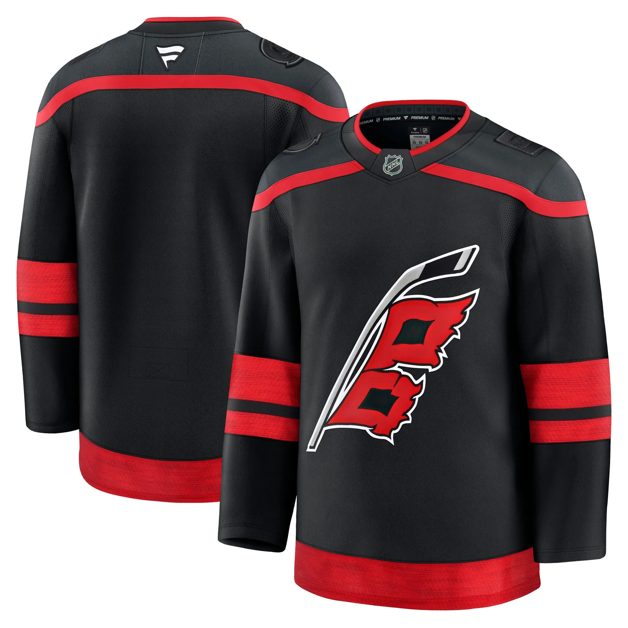 Carolina Hurricanes Fanatics Home Premium Jersey - Black