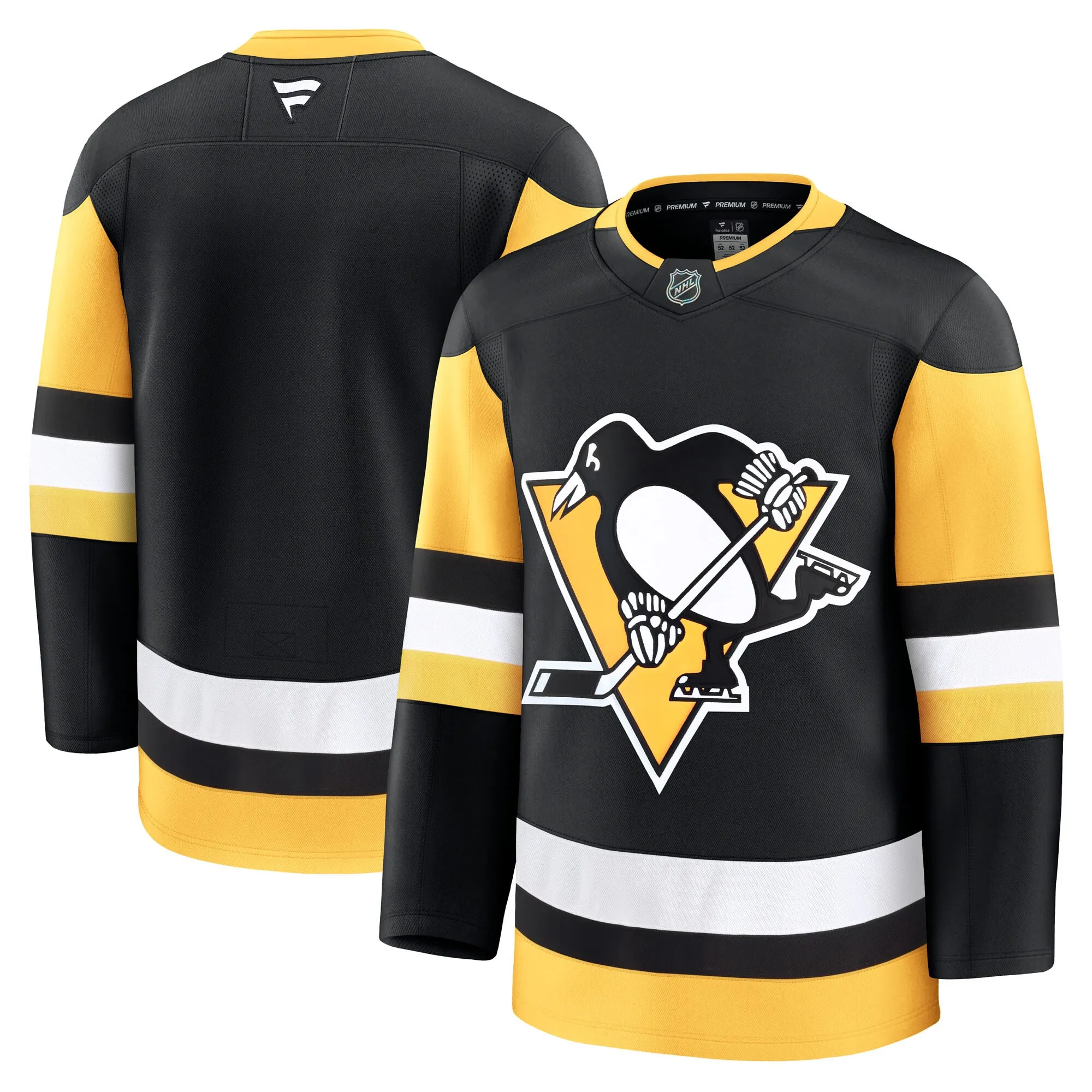 Pittsburgh Penguins Fanatics Home Premium Jersey - Black