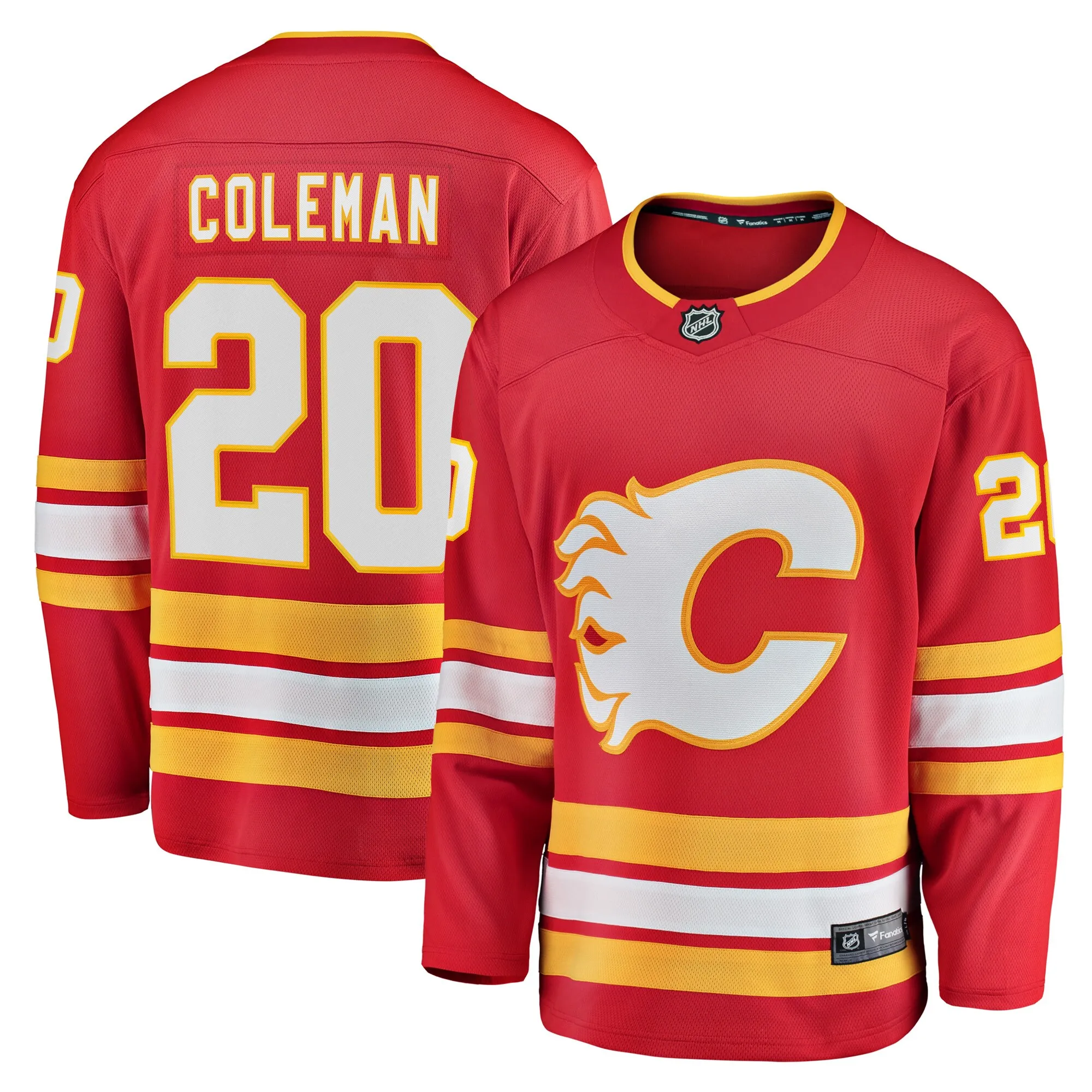 Blake Coleman Calgary Flames Fanatics Home Breakaway Player Jersey - Red