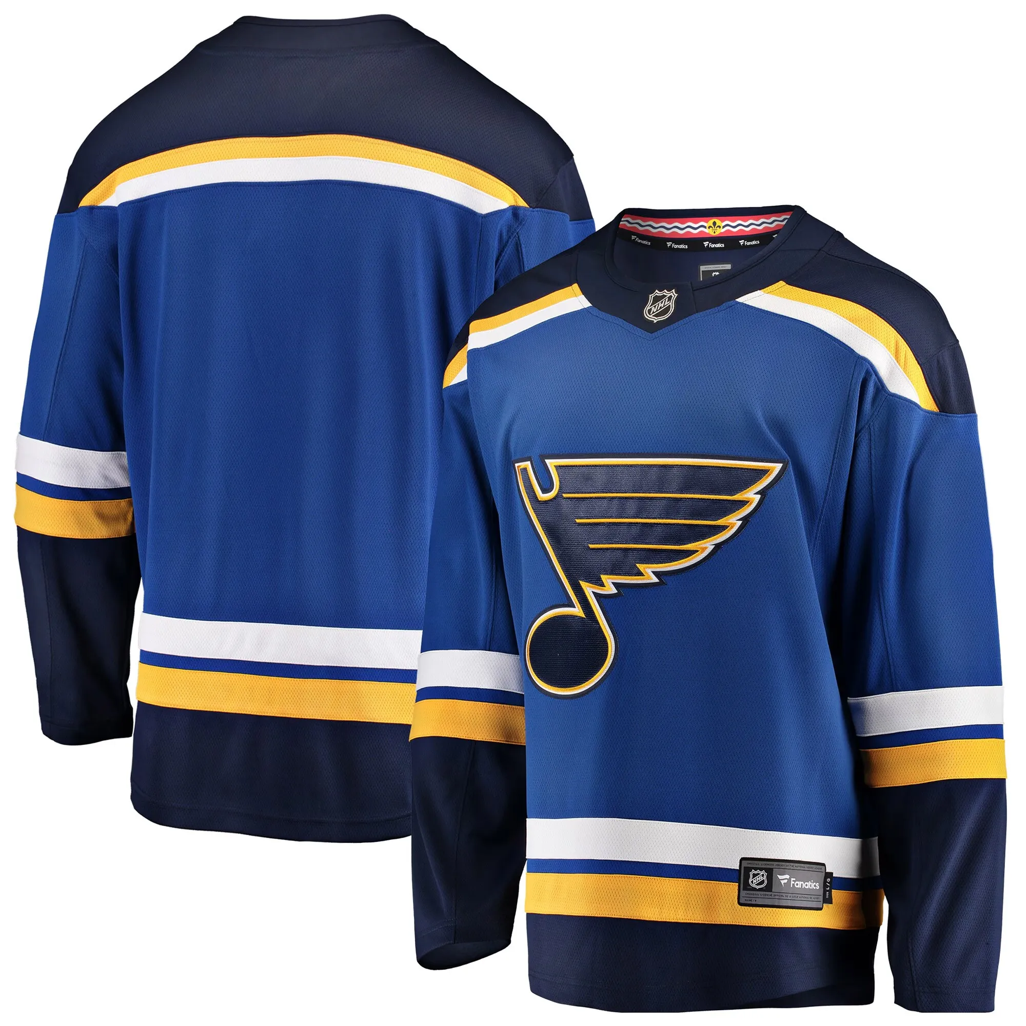 St. Louis Blues Fanatics Breakaway Home Jersey - Blue