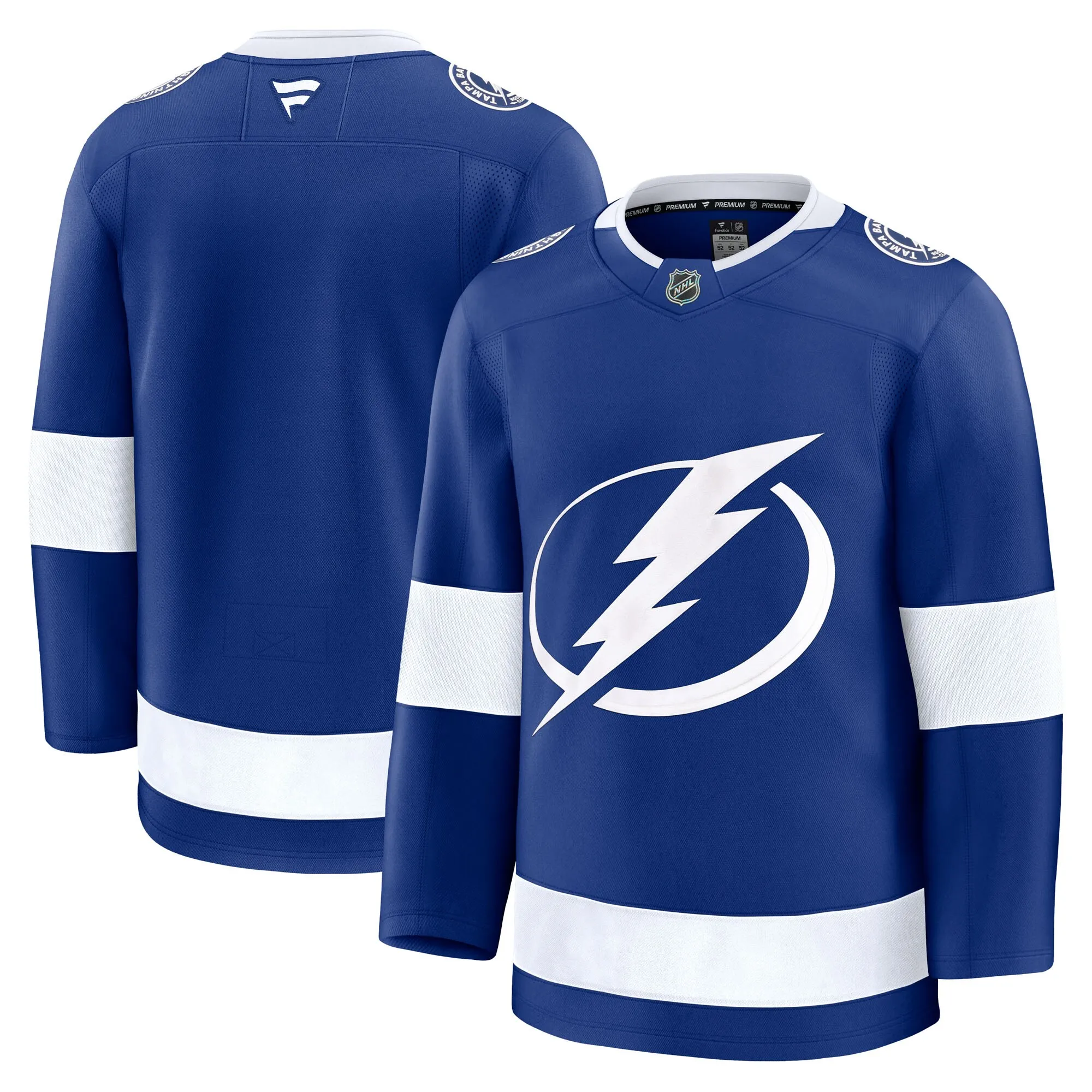 Tampa Bay Lightning Fanatics Home Premium Jersey - Blue