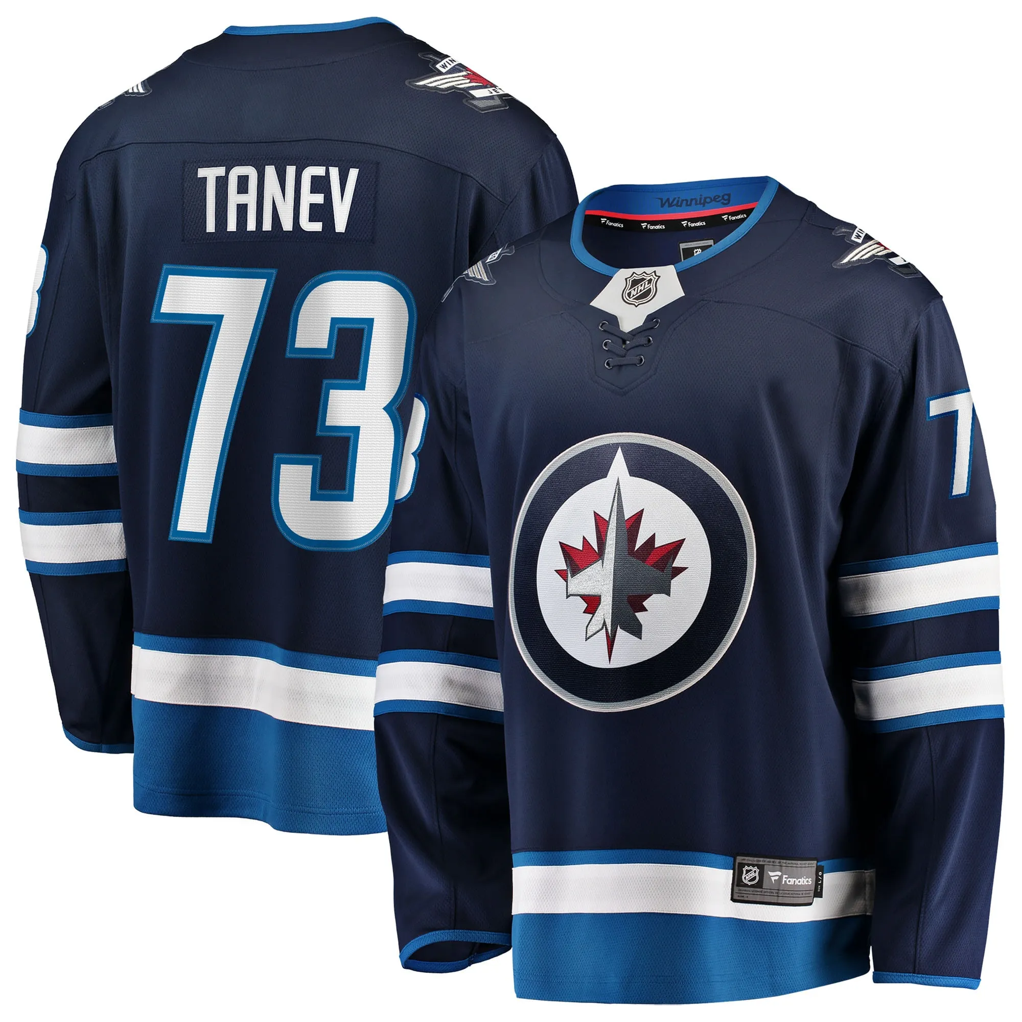 Brandon Tanev Winnipeg Jets Fanatics Home Breakaway Jersey - Navy