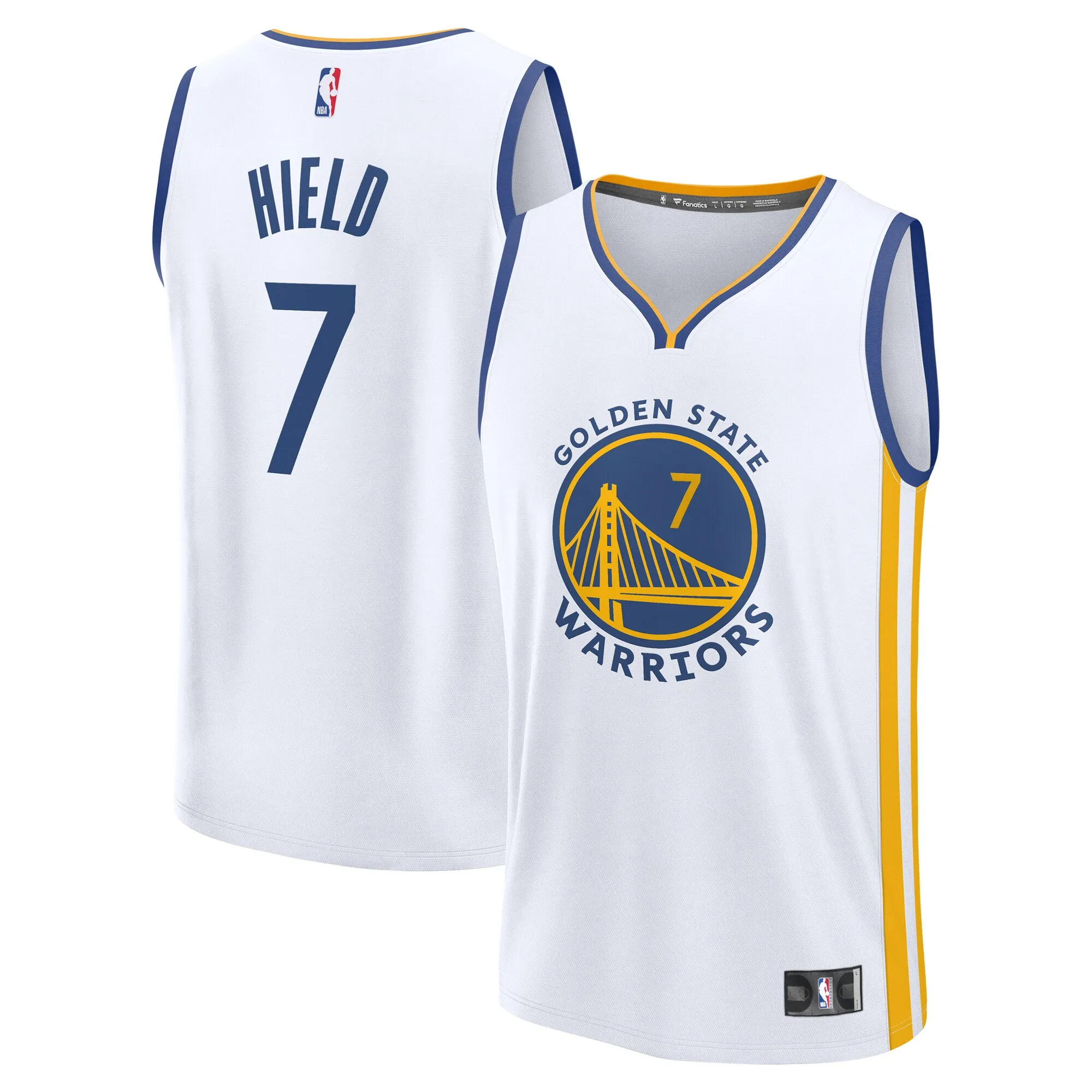 Buddy Hield Golden State Warriors Fanatics Fast Break Replica Player Jersey - Association Edition - White