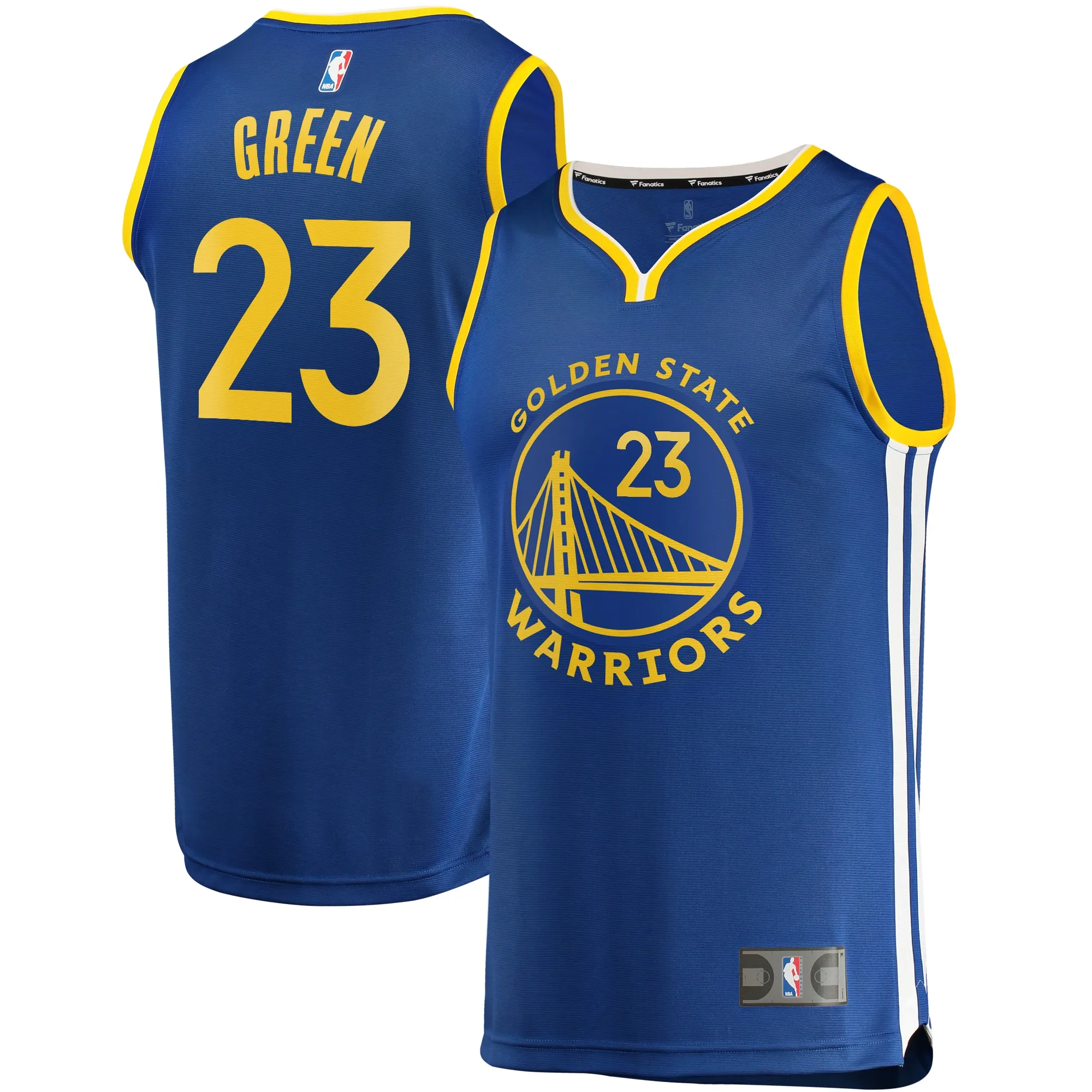 Draymond Green Golden State Warriors Fanatics Fast Break Replica Player Team Jersey - Icon Edition - Royal