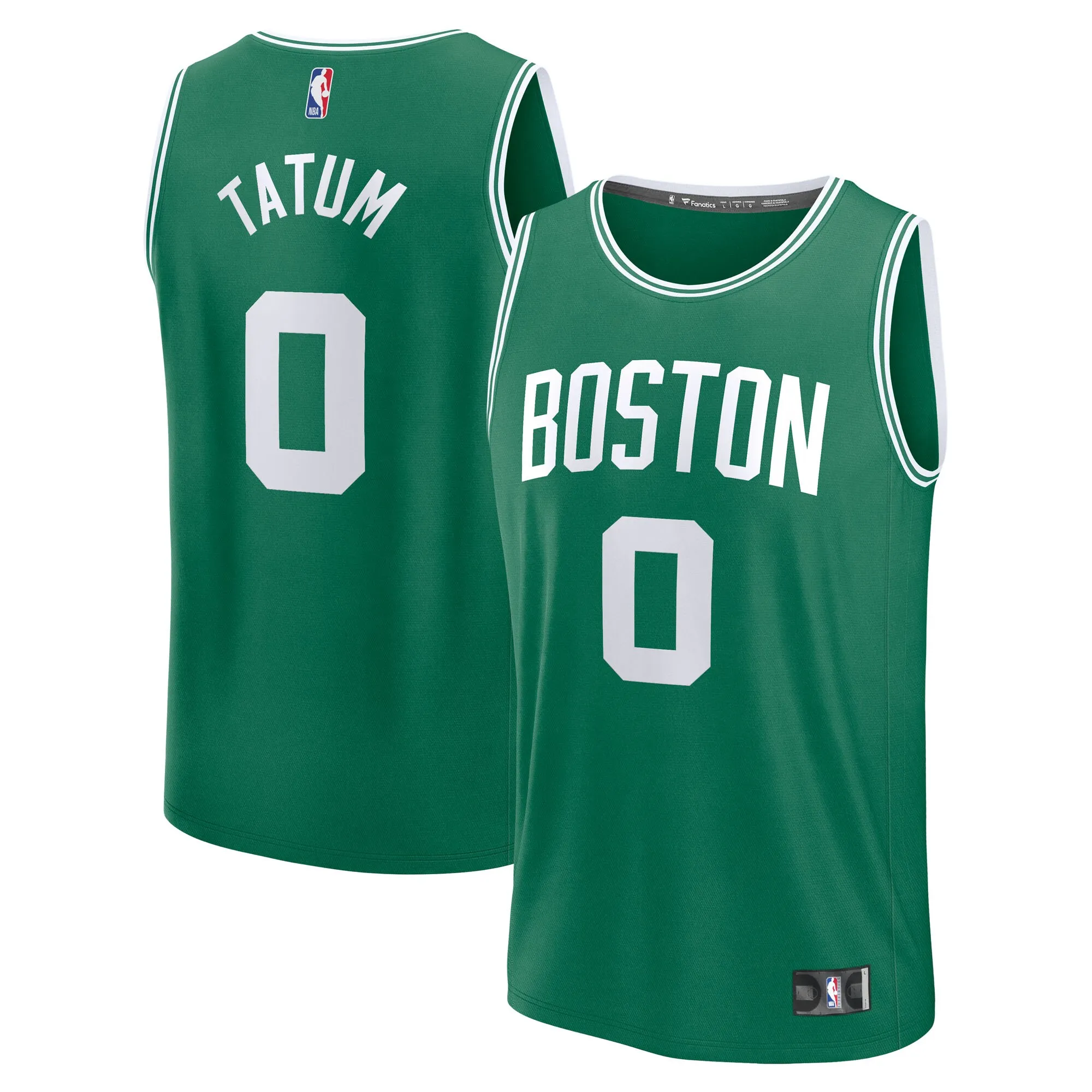 Jayson Tatum Boston Celtics Fanatics Fast Break Replica Player Jersey - Icon Edition - Kelly Green