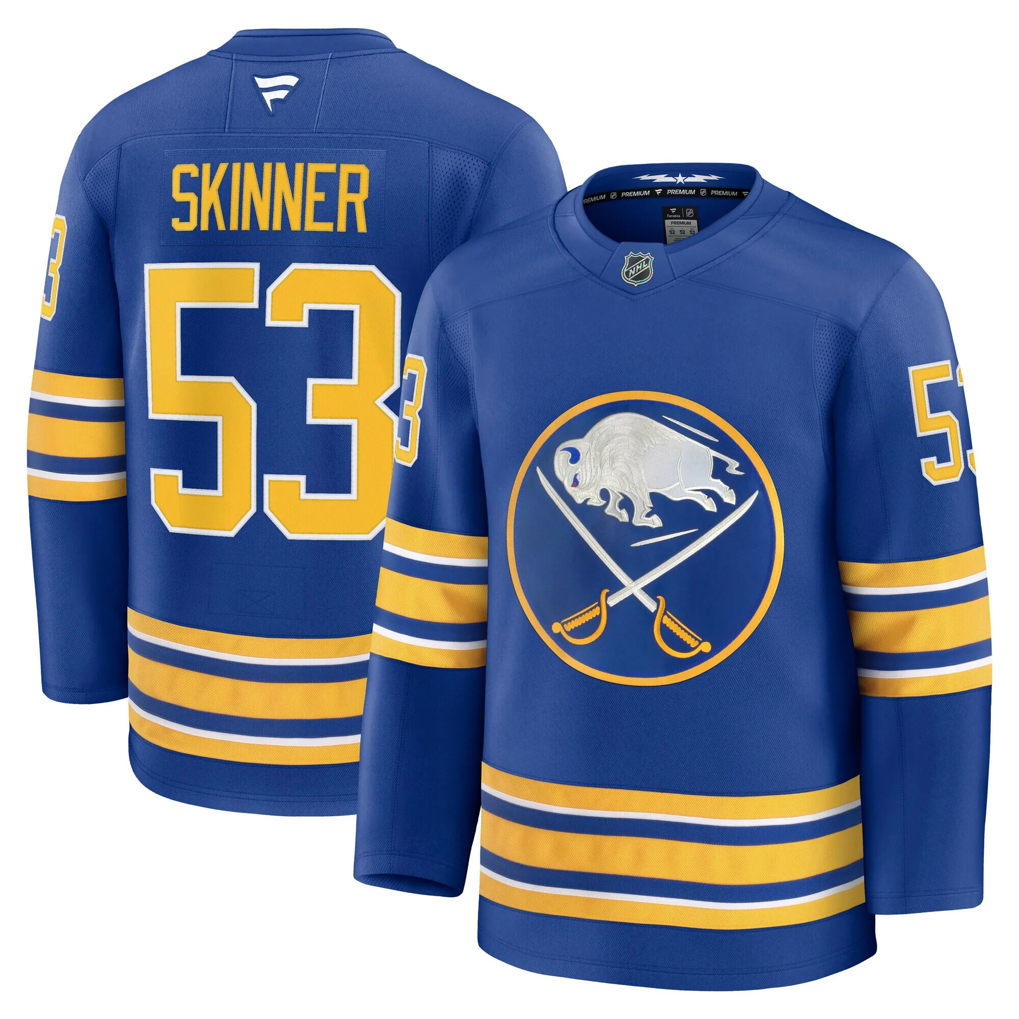 Jeff Skinner Buffalo Sabres Fanatics Home Premium Jersey - Royal