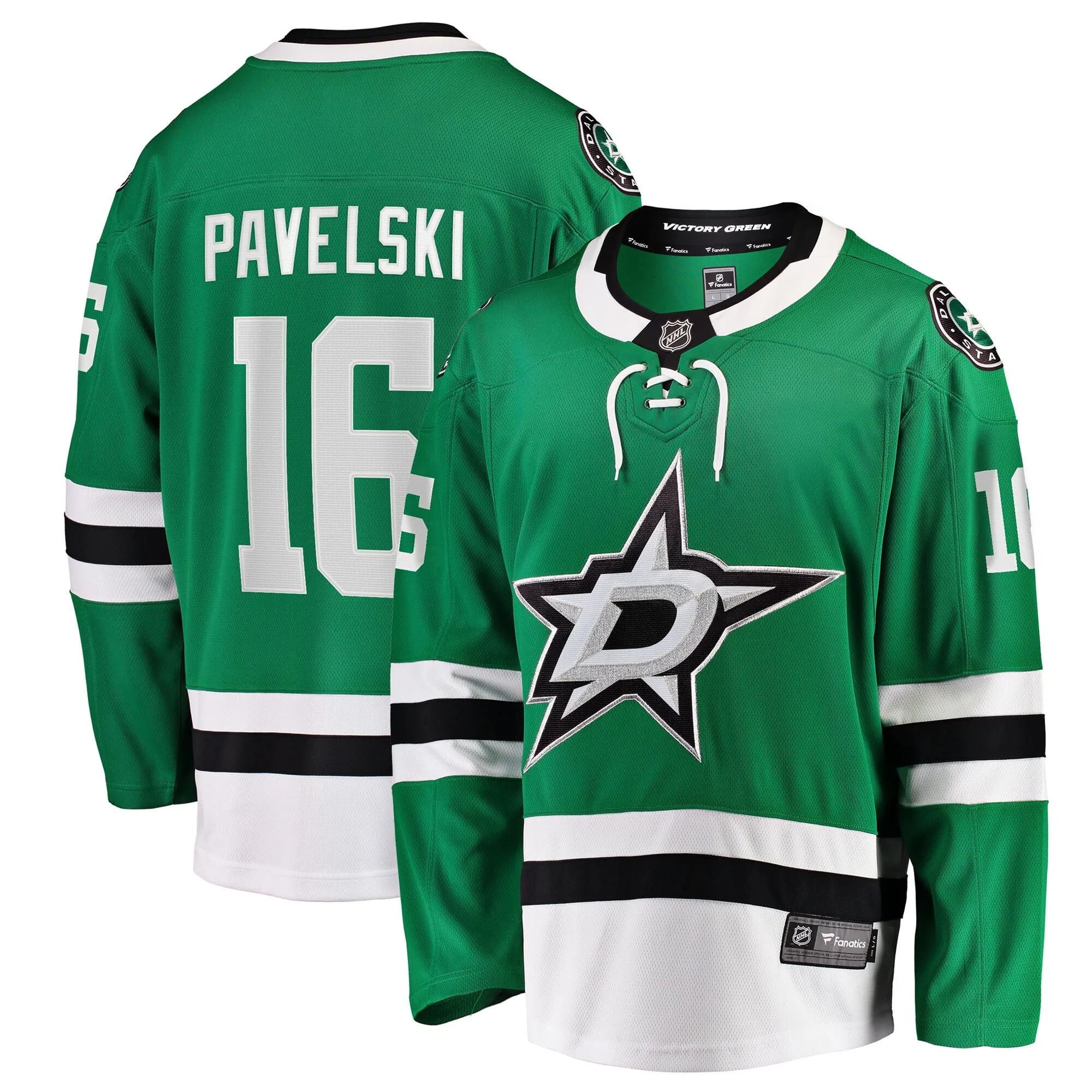 Joe Pavelski Dallas Stars Fanatics Breakaway Home Player Jersey - Kelly Green