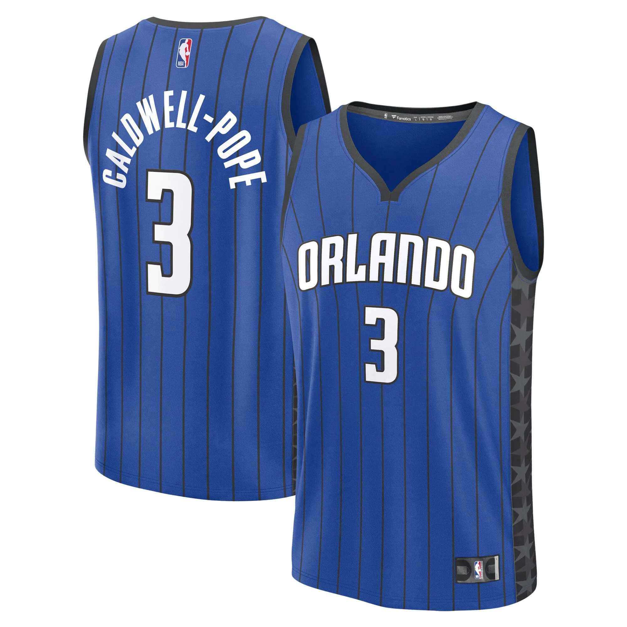 Kentavious Caldwell-Pope Orlando Magic Fanatics Fast Break Replica Player Jersey - Statement Edition - Blue