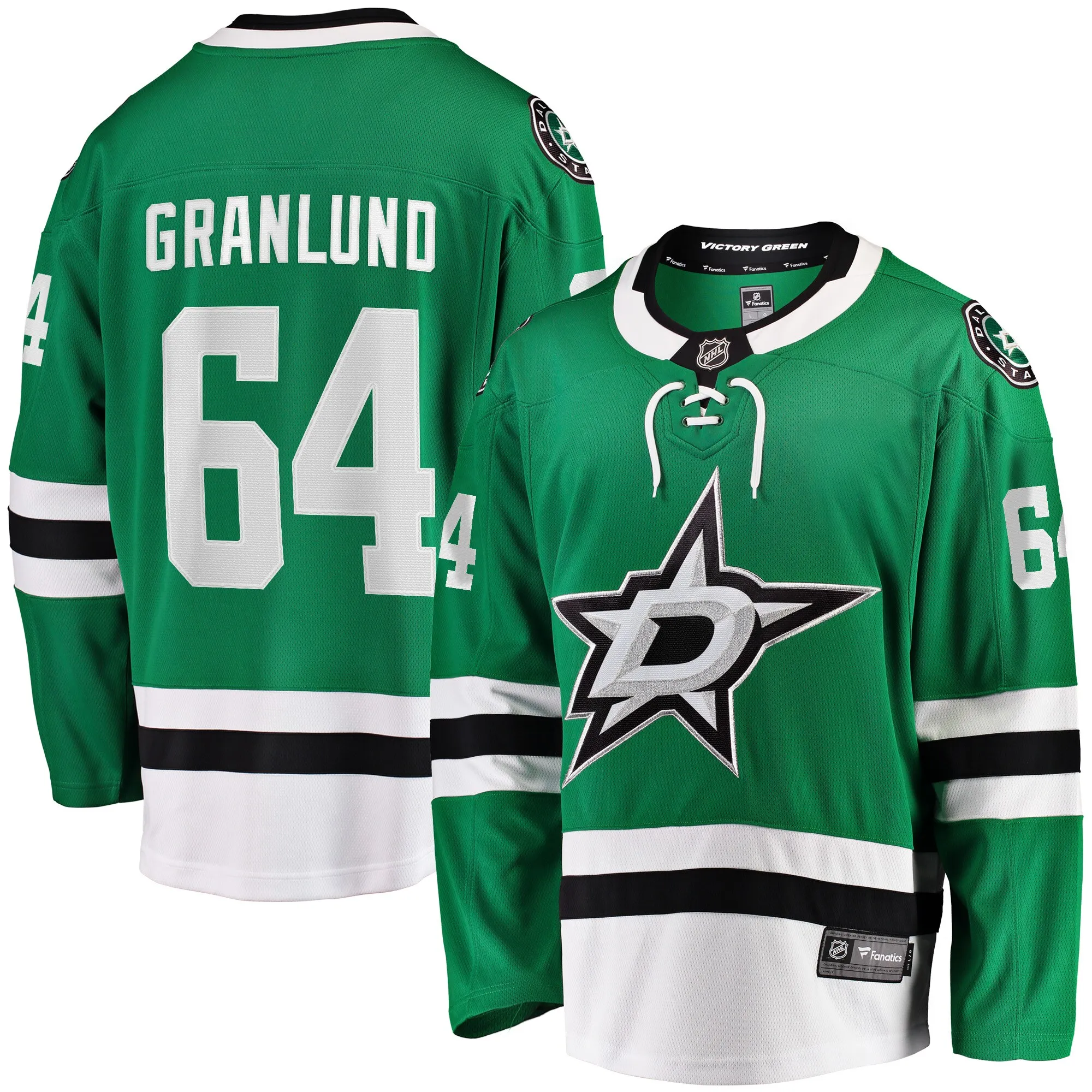 Mikael Granlund Dallas Stars Fanatics Home Breakaway Jersey - Kelly Green