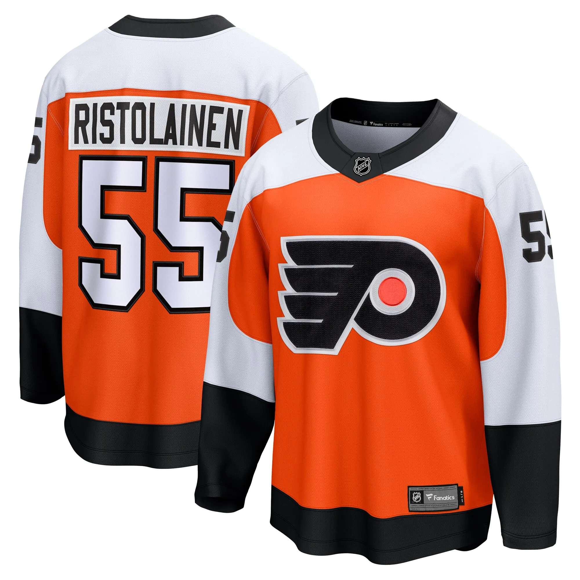 Rasmus Ristolainen Philadelphia Flyers Fanatics Home Breakaway Jersey - Orange