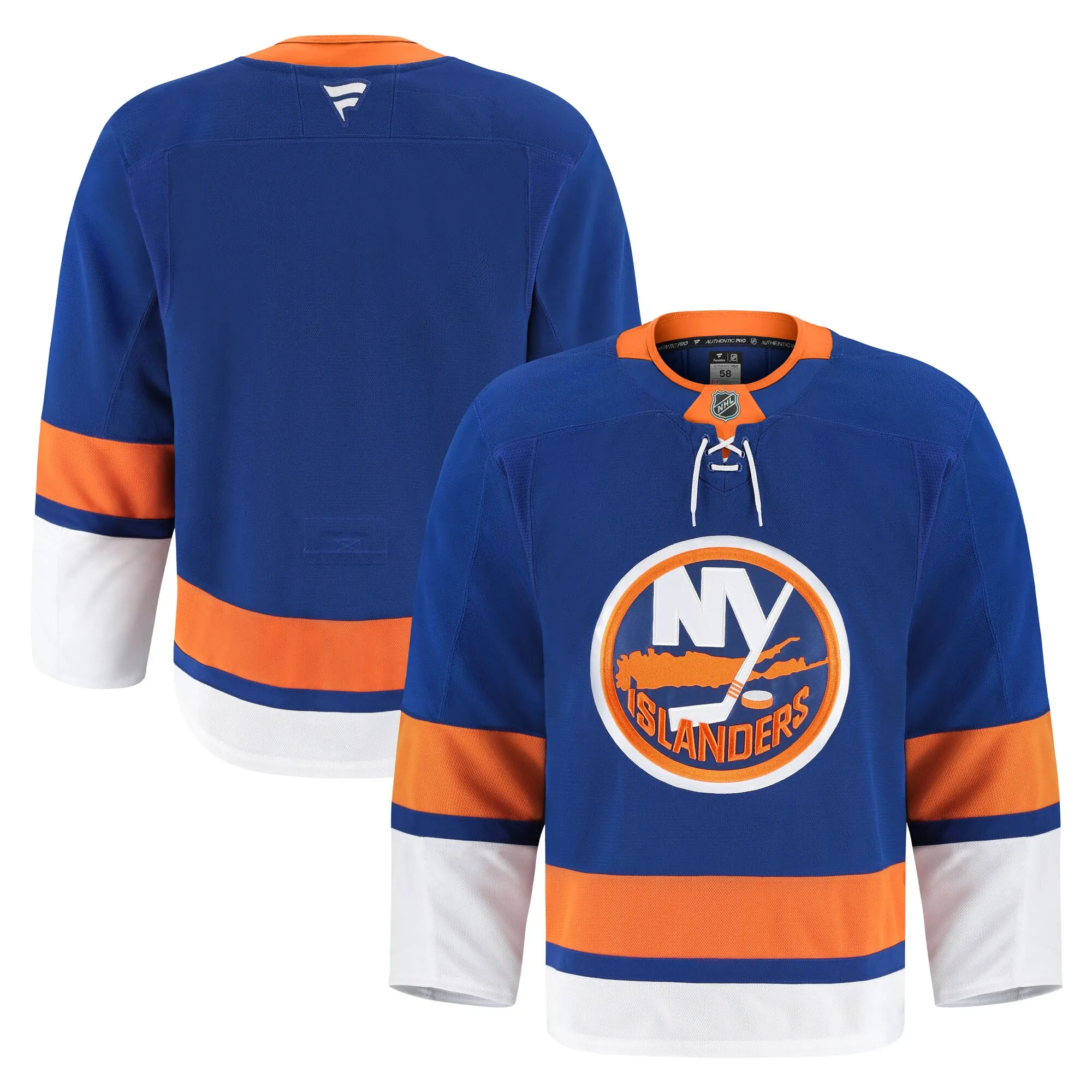 New York Islanders Fanatics Home Authentic Pro Jersey - Royal