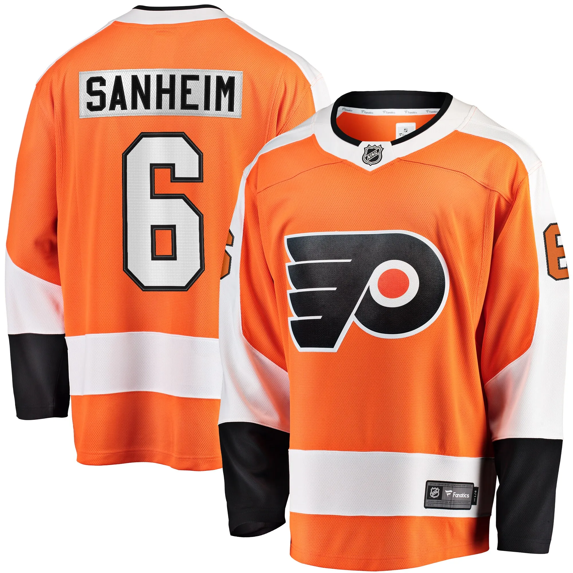 Travis Sanheim Philadelphia Flyers Fanatics  Premier Breakaway Player Jersey - Orange