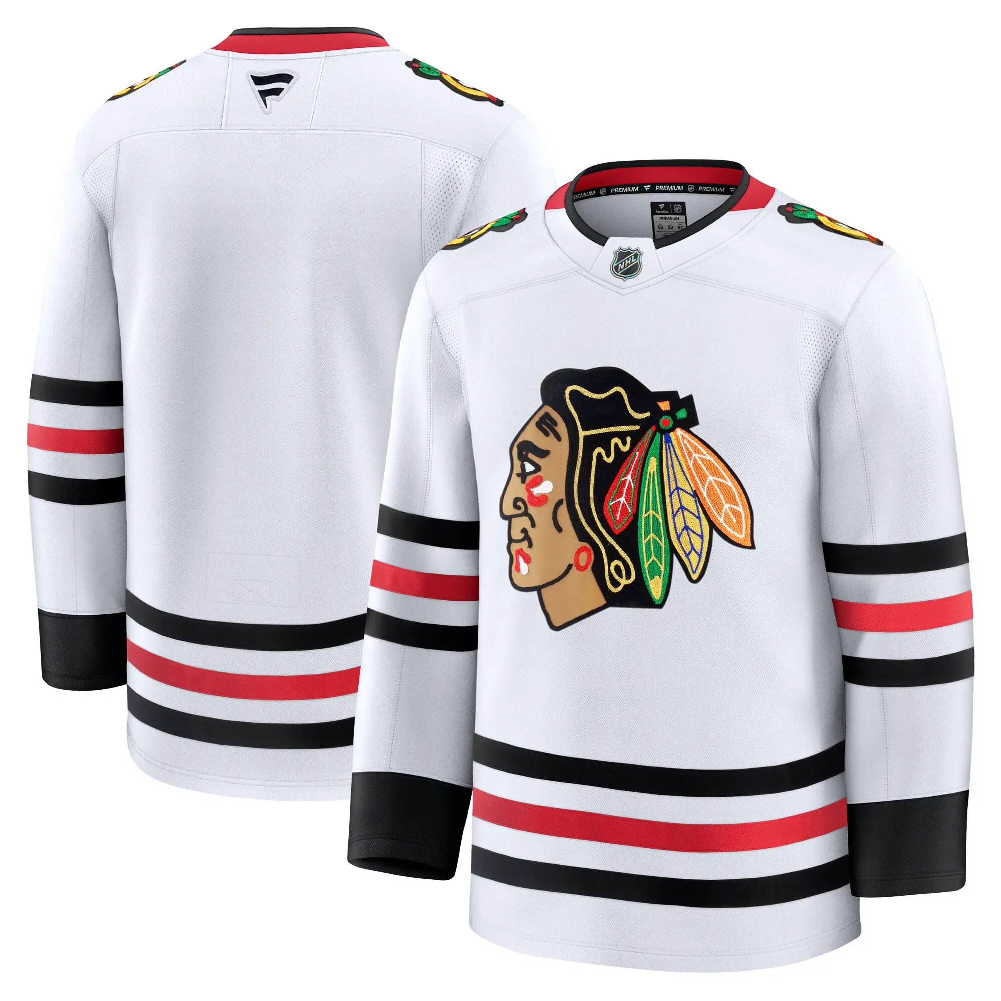 Chicago Blackhawks Fanatics Away Premium Jersey - White