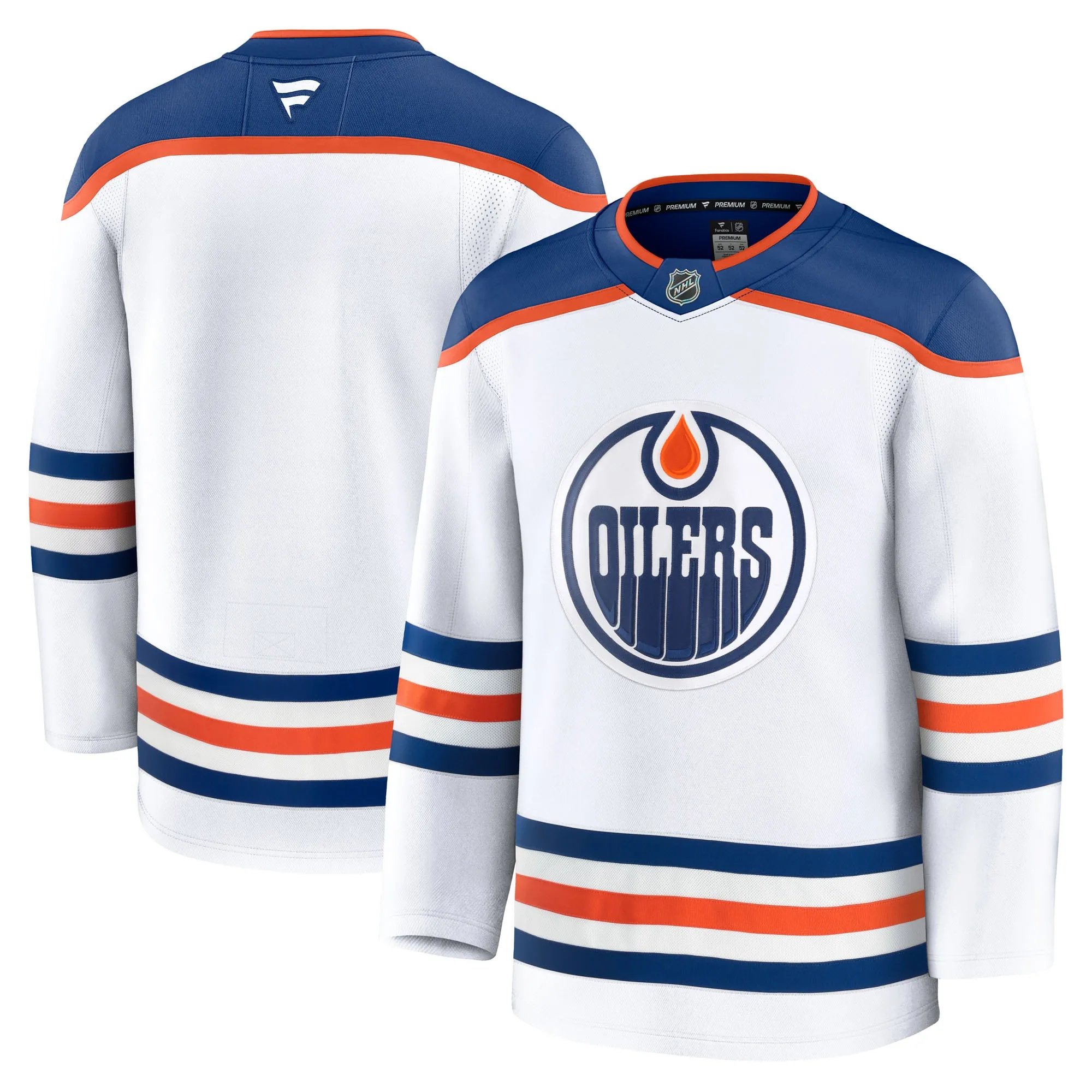 Edmonton Oilers Fanatics Away Premium Jersey - White