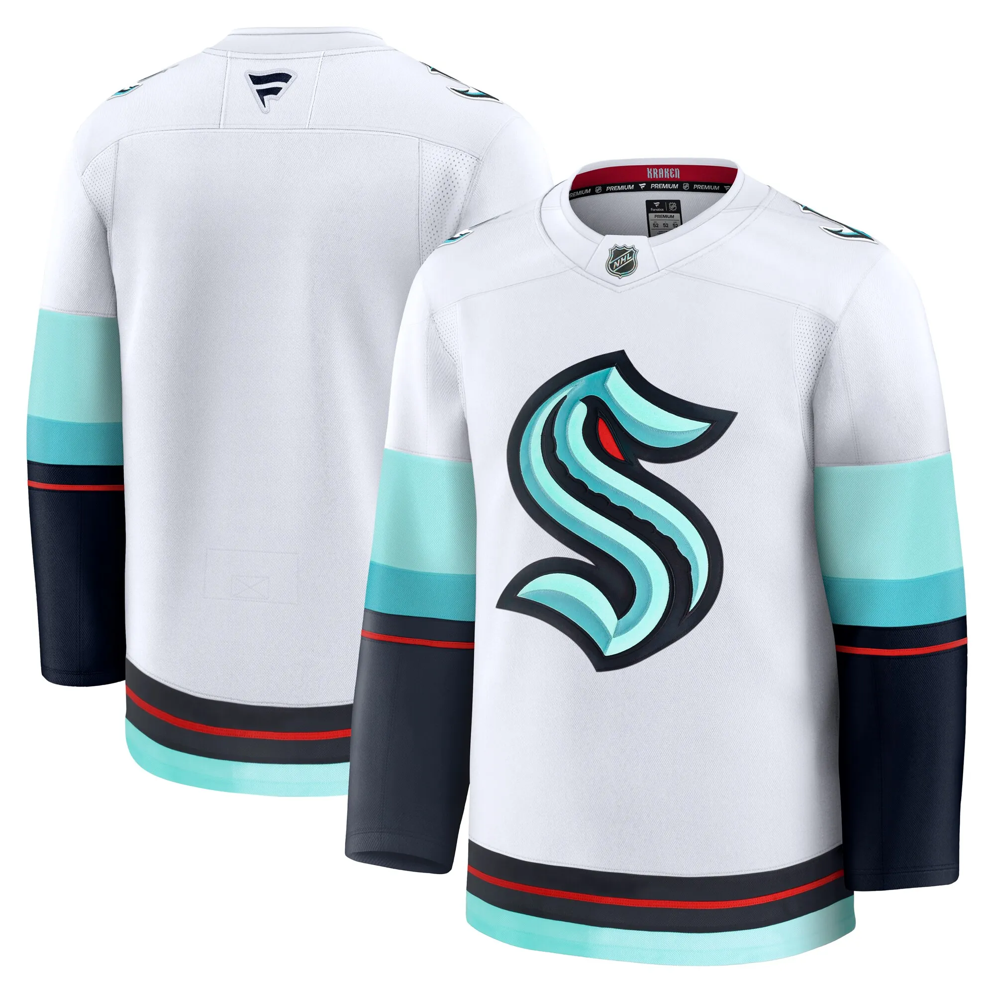 Seattle Kraken Fanatics Away Premium Jersey - White
