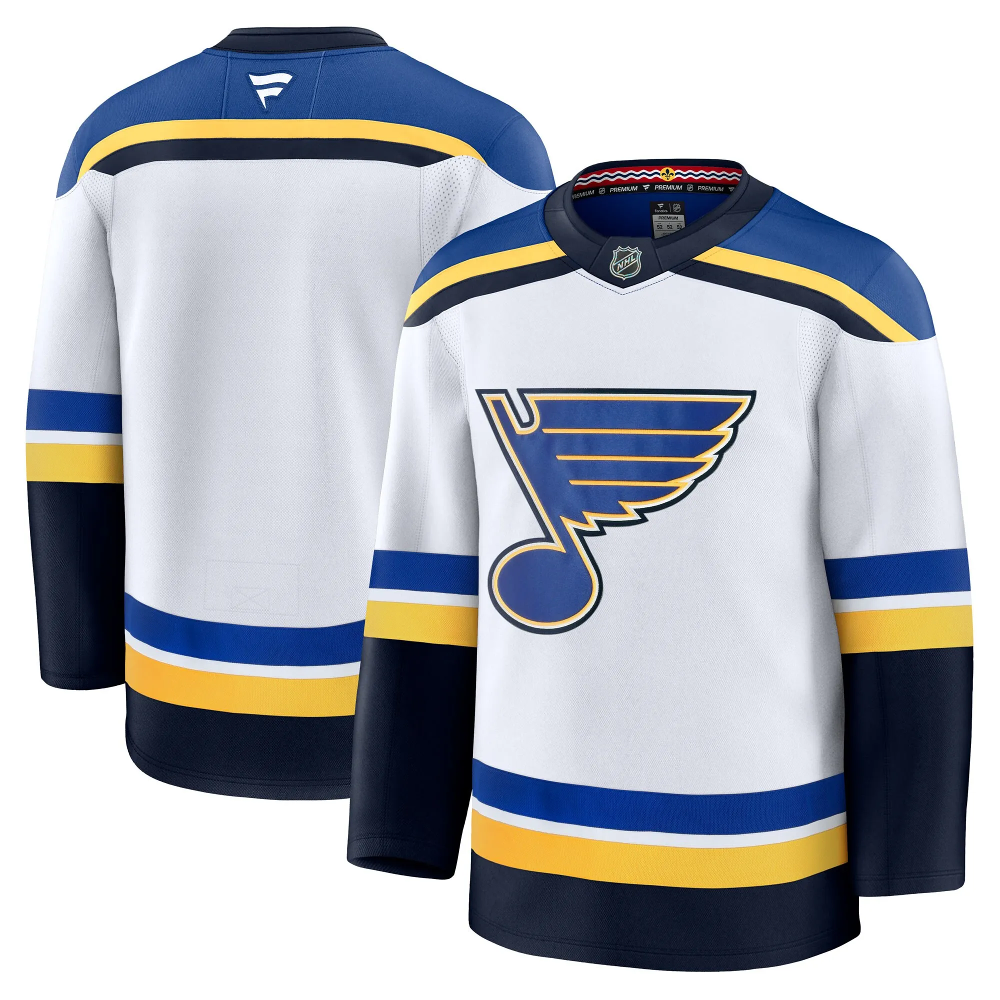 St. Louis Blues Fanatics Away Premium Jersey - White