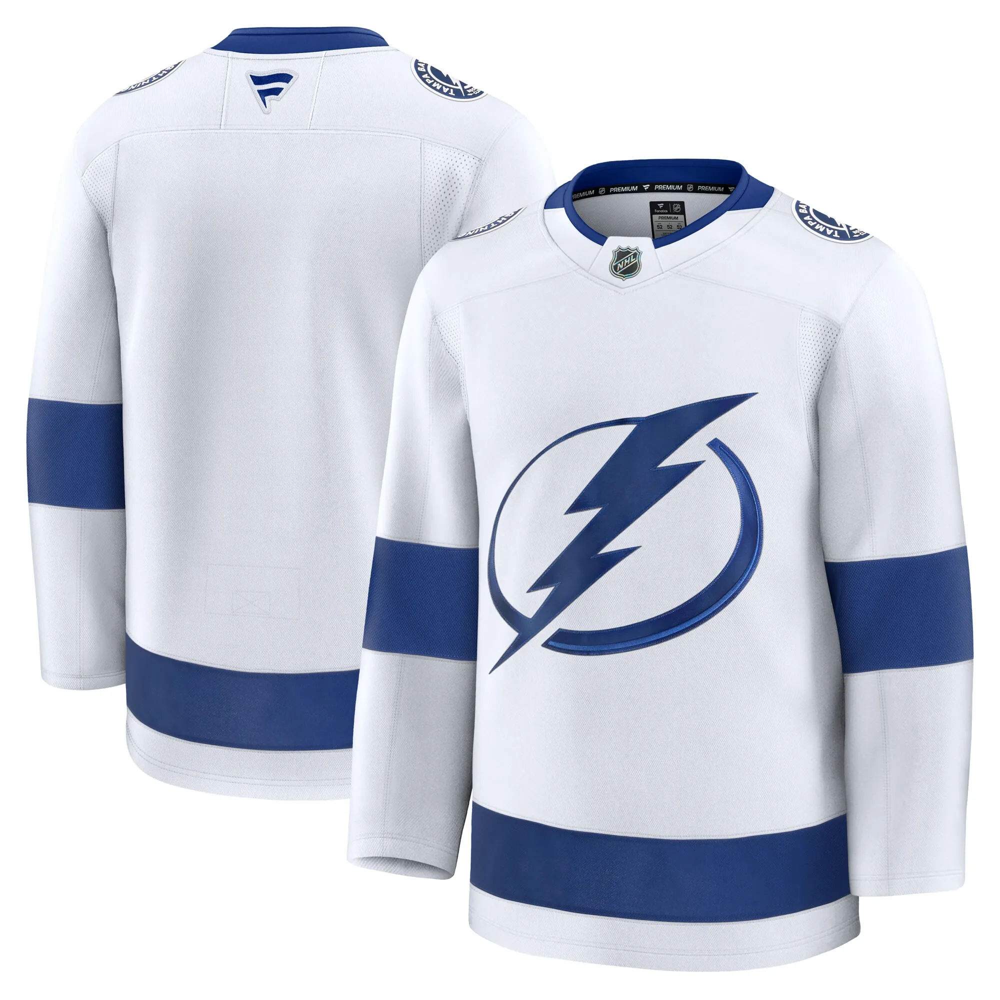Tampa Bay Lightning Fanatics Away Premium Jersey - White