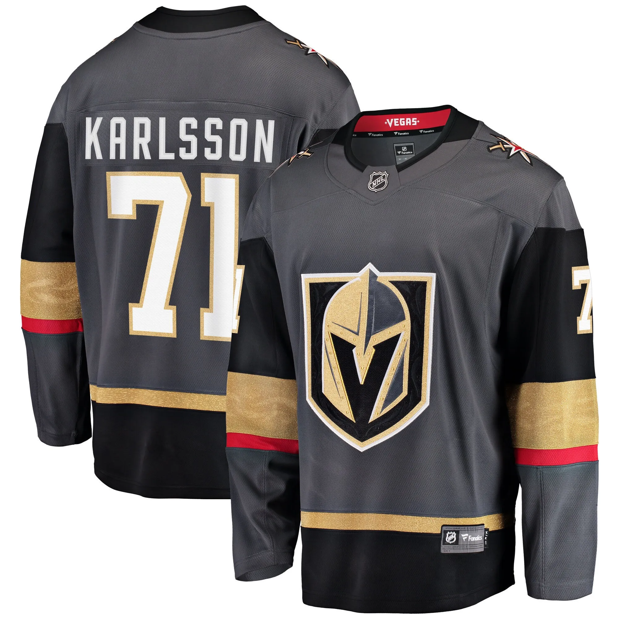William Karlsson Vegas Golden Knights Fanatics Alternate Premier Breakaway Player Jersey - Gray