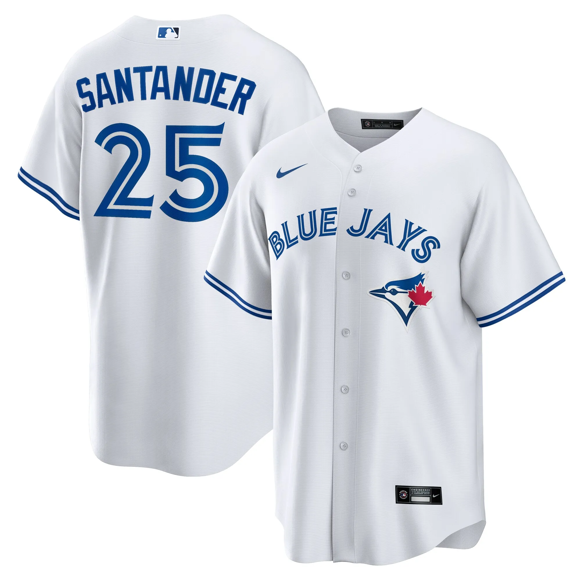 Anthony Santander Toronto Blue Jays Nike Home Replica Jersey - White