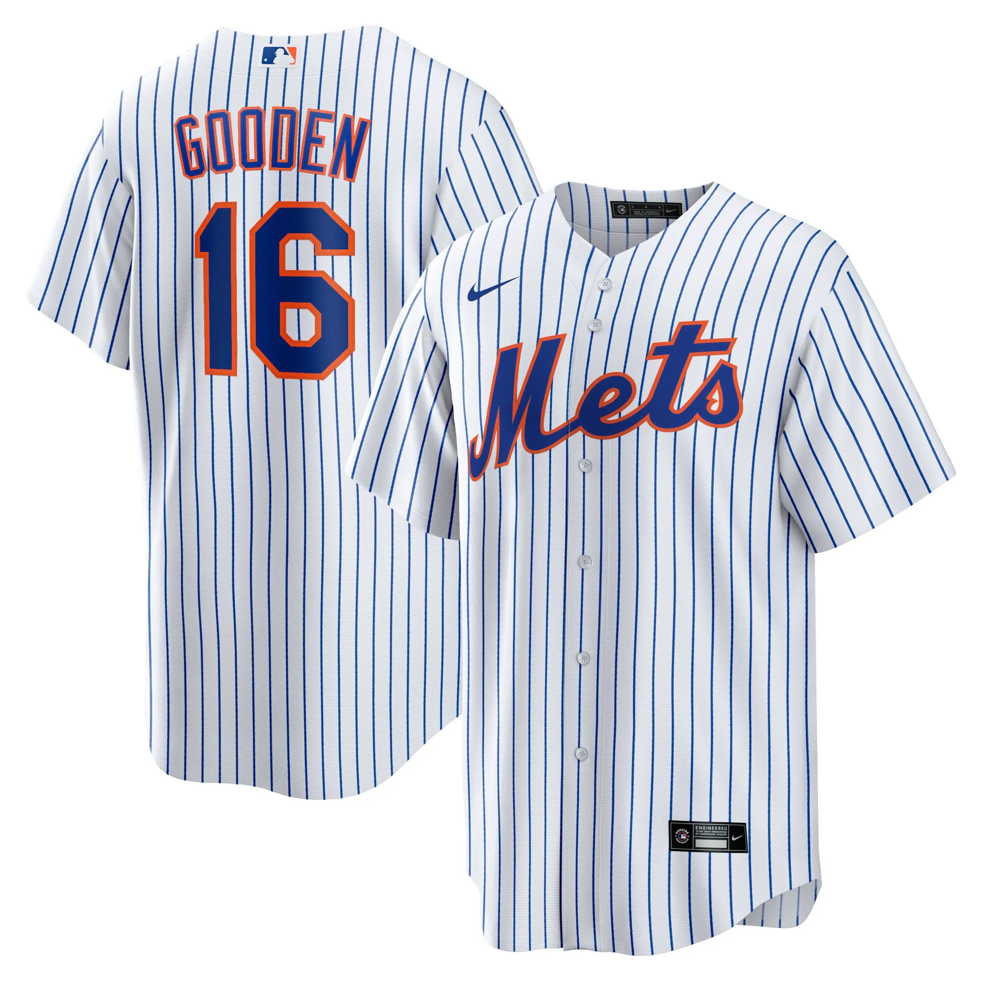 Dwight Gooden New York Mets Nike Home Replica Player Jersey - White