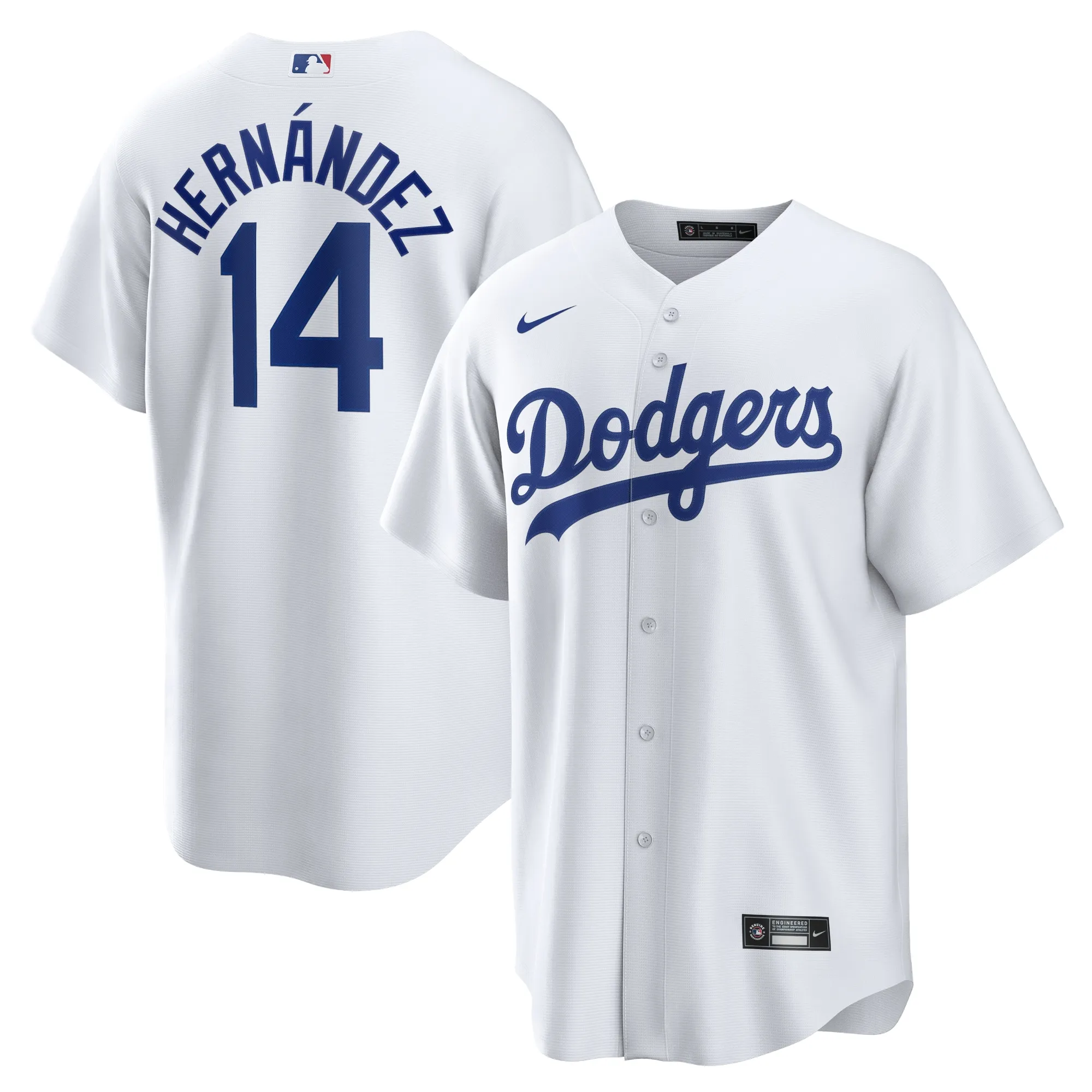 Enrique Hernandez Los Angeles Dodgers Nike Home Replica Player Name Jersey - White
