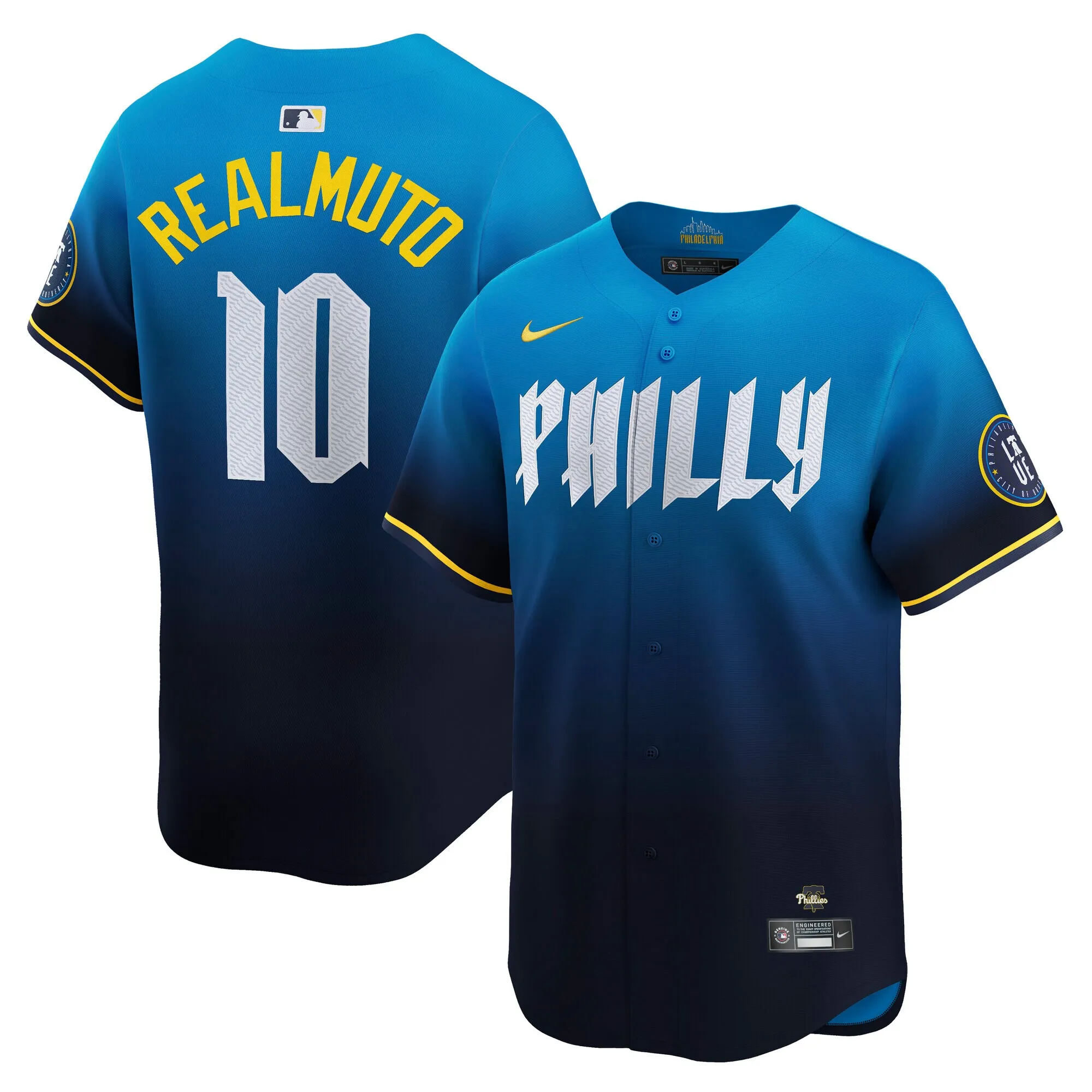 J.T. Realmuto Philadelphia Phillies Nike City Connect Limited Jersey - Navy