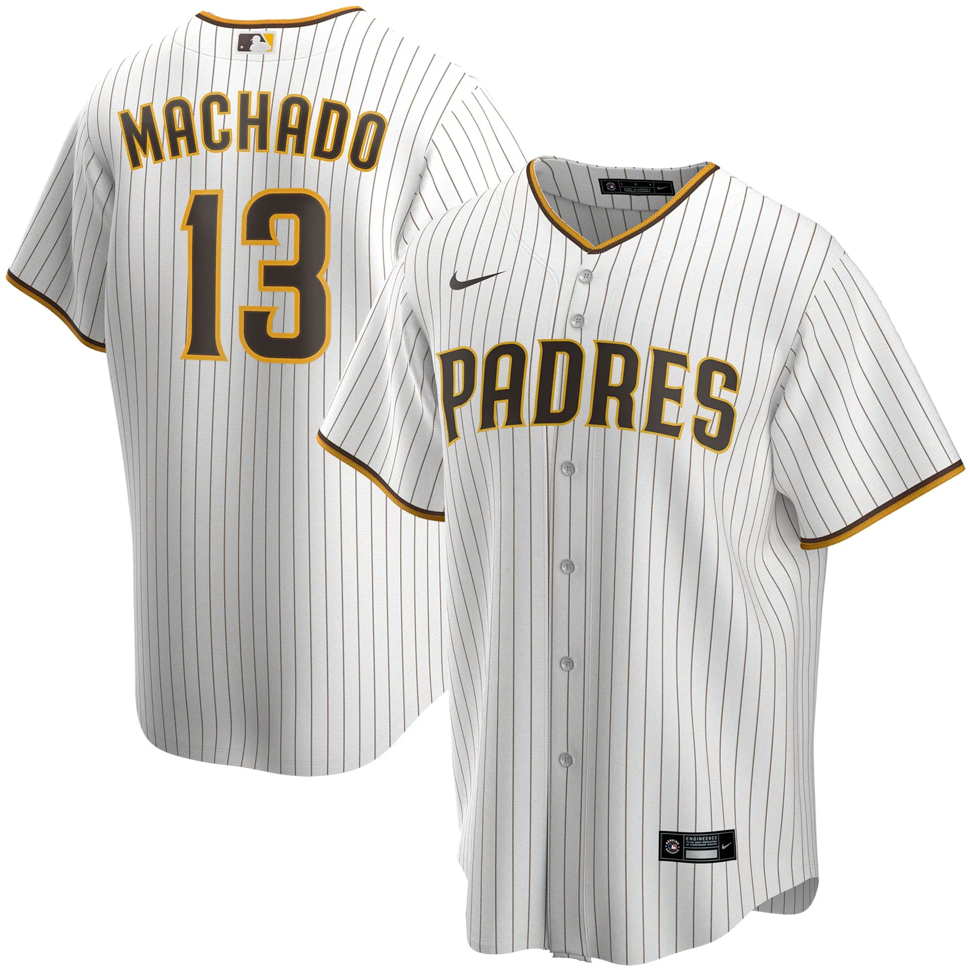 Manny Machado San Diego Padres Nike Home Replica Player Jersey - White
