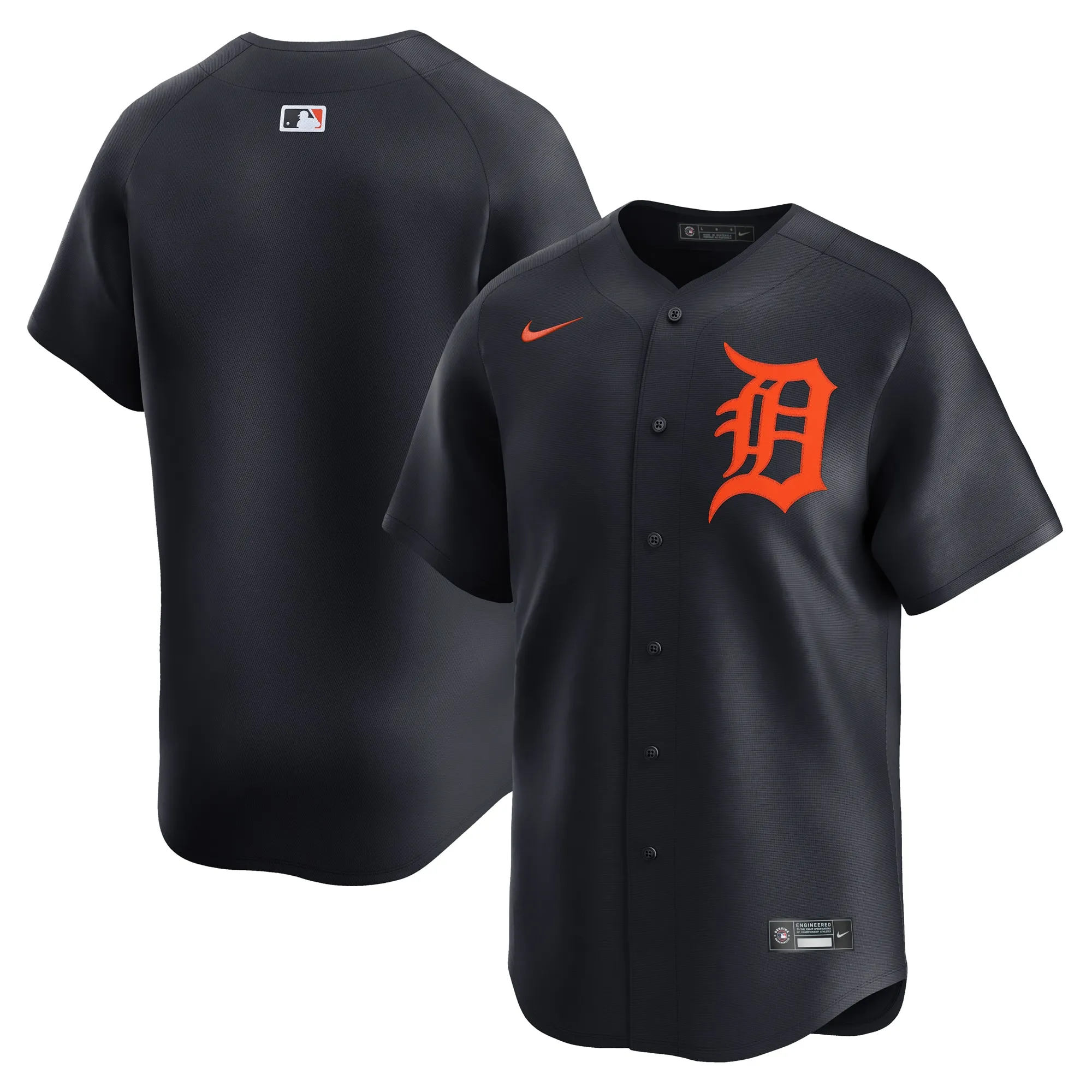 Detroit Tigers Nike Alternate Limited Jersey - Navy