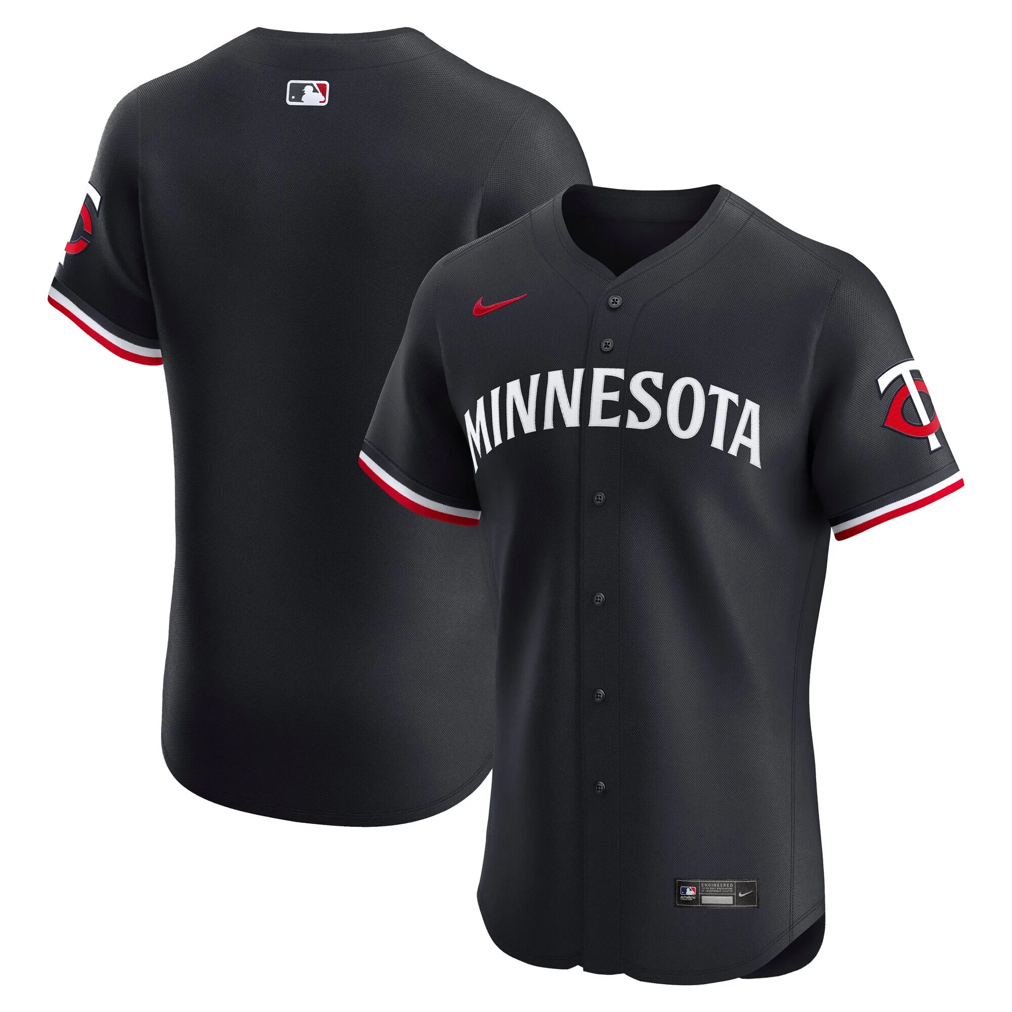 Minnesota Twins Nike Alternate 2 Elite Jersey - Navy