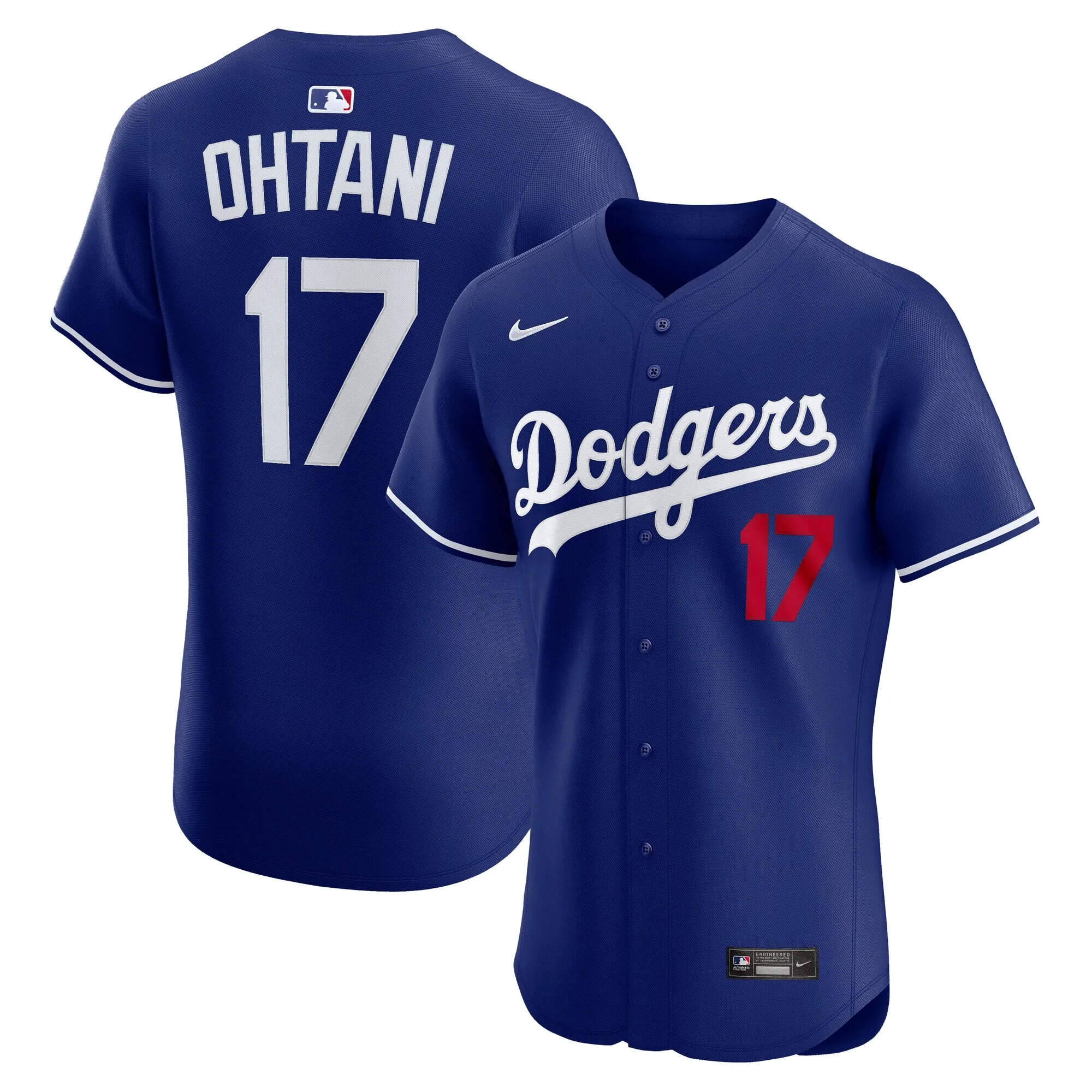 Shohei Ohtani Los Angeles Dodgers Nike Alternate 2 Elite Jersey - Royal