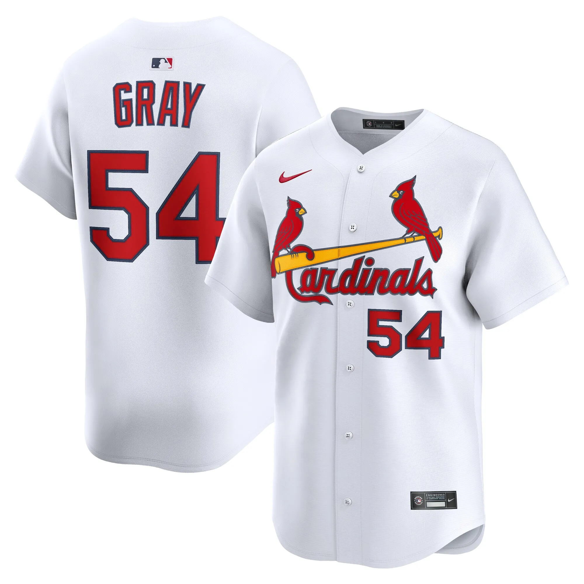 Sonny Gray St. Louis Cardinals Nike Home Limited Player Jersey - White