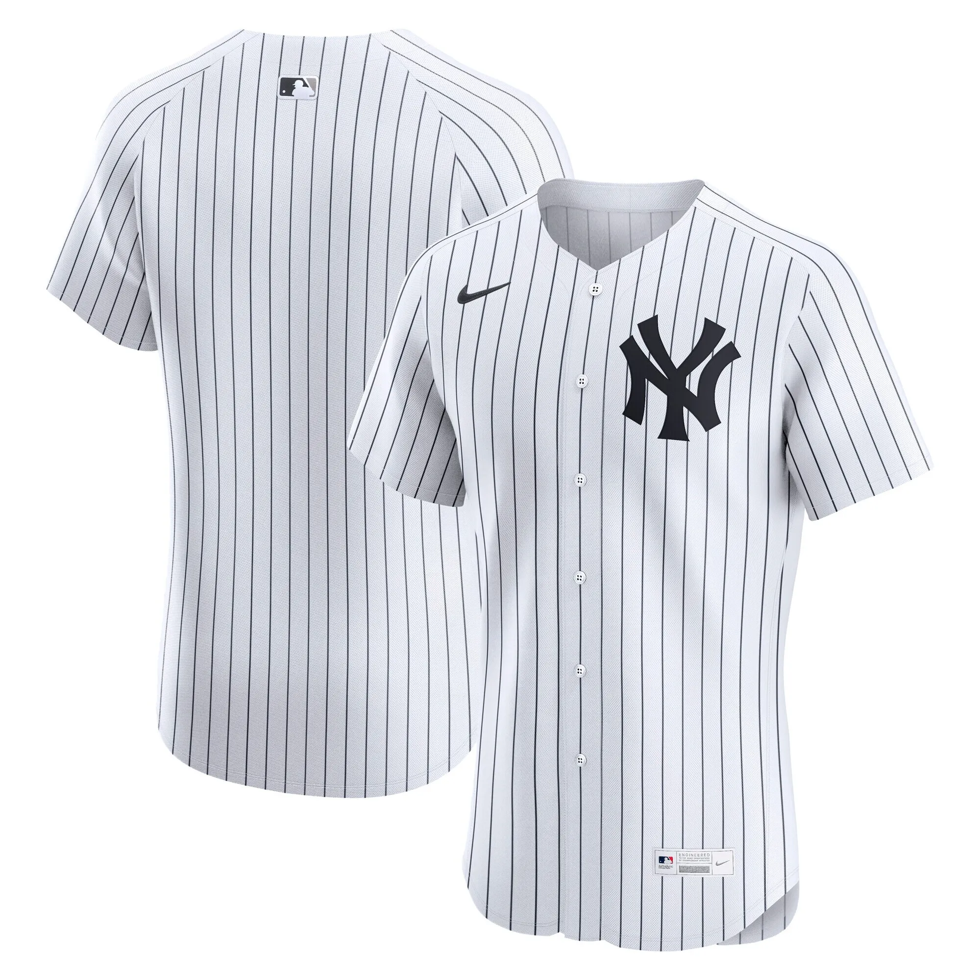 New York Yankees Nike Home Elite Jersey - White