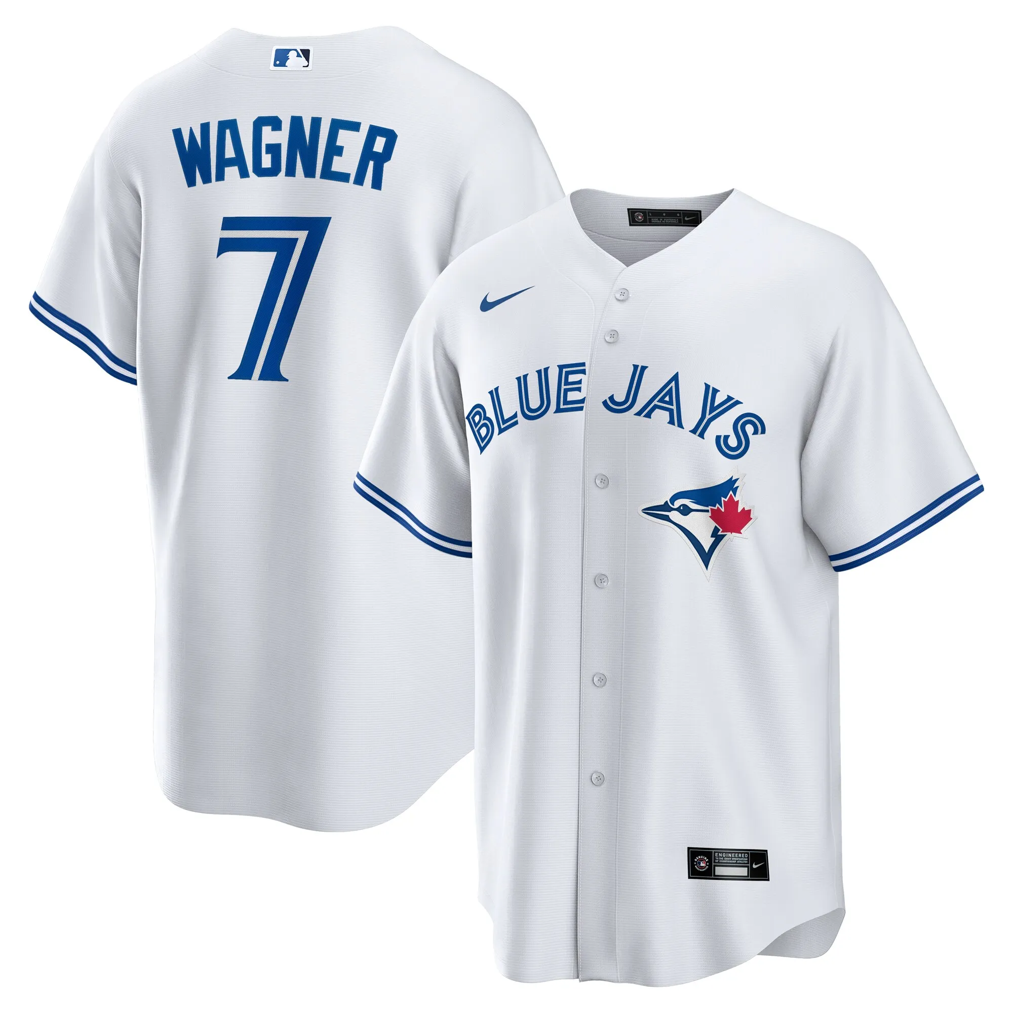 Will Wagner Toronto Blue Jays Nike Home Replica Jersey - White